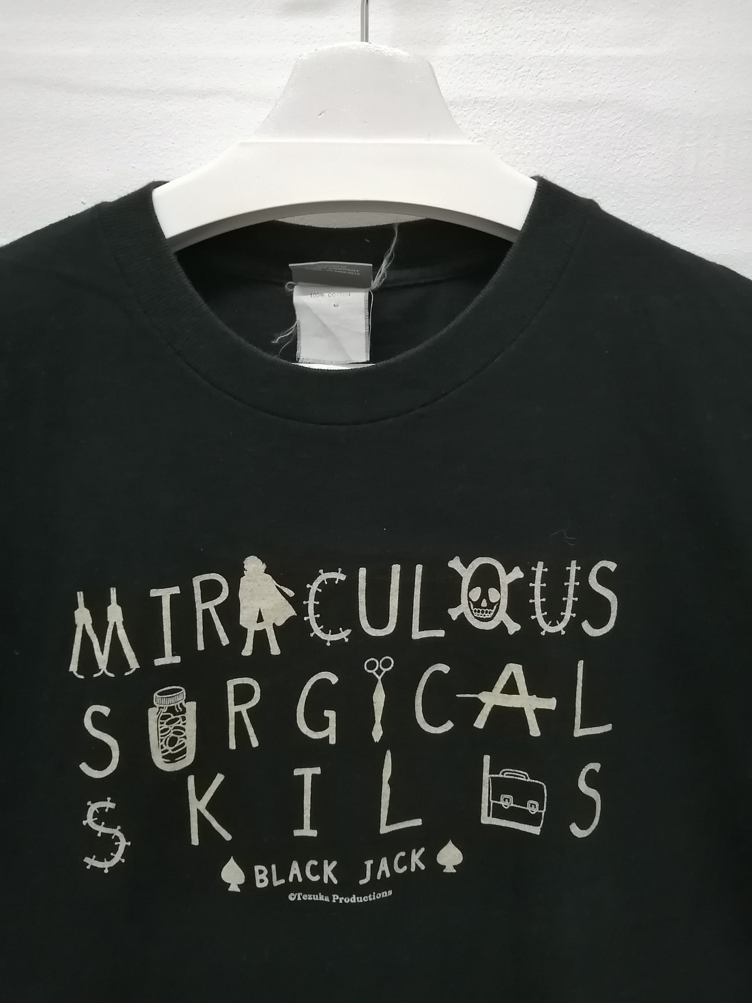 Anime Vintage Black Jack Tezuka Production Tshirt Size US M / EU 48-50 / 2 - 3 Thumbnail