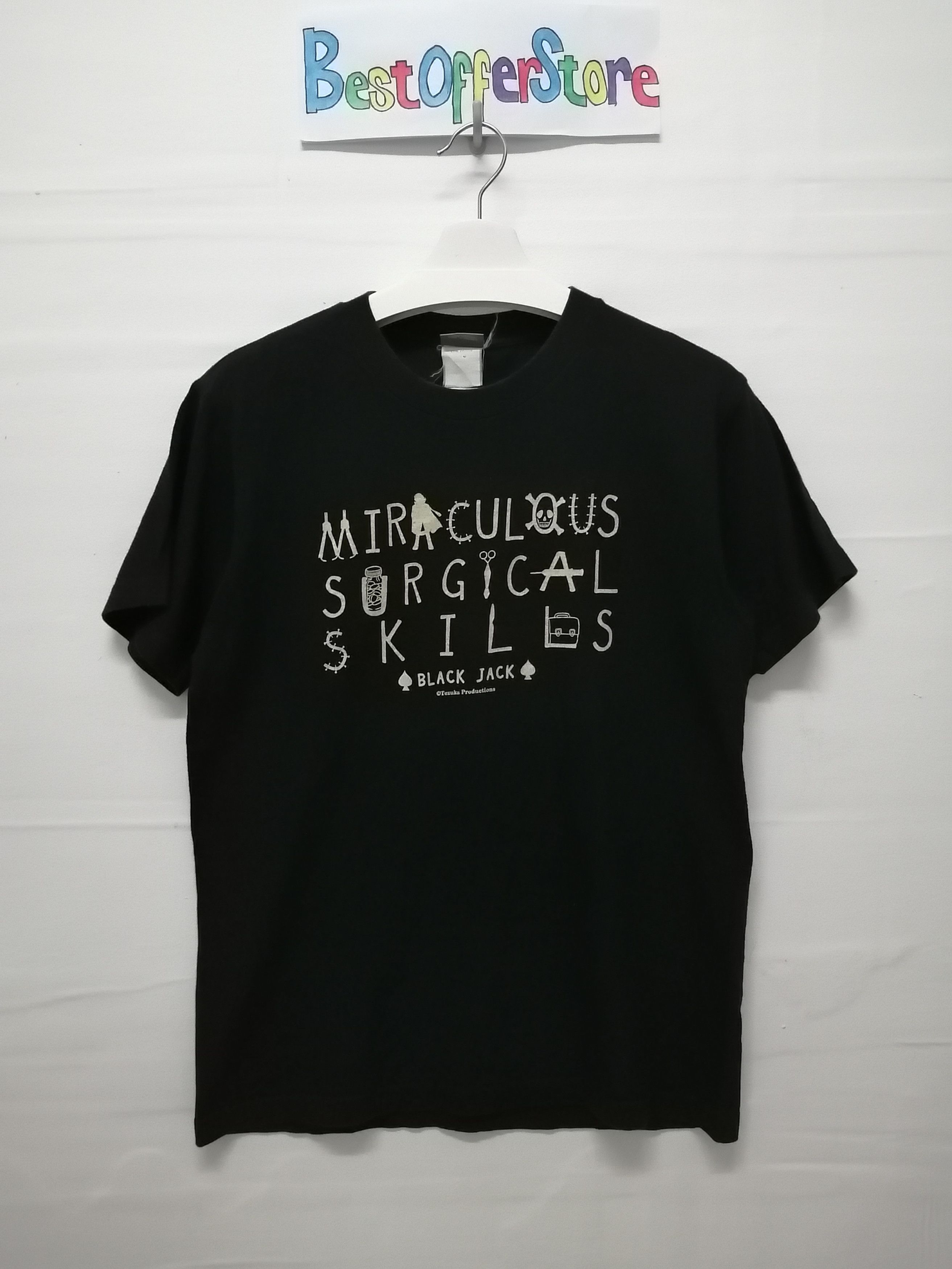 Anime Vintage Black Jack Tezuka Production Tshirt Size US M / EU 48-50 / 2 - 2 Thumbnail