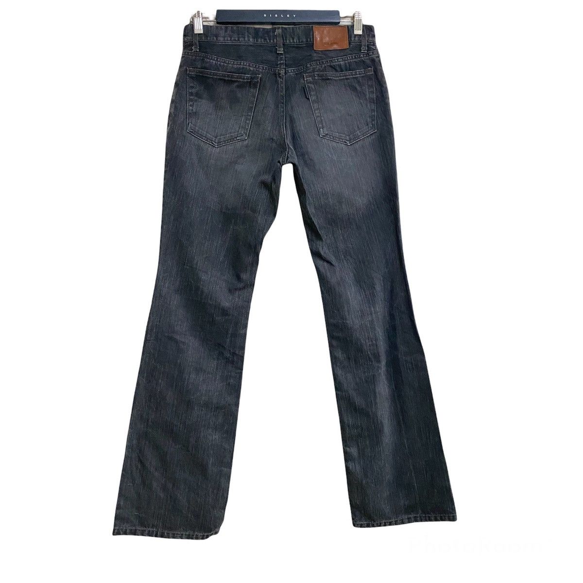 image of Tete Homme Denim Flare Jeans Made In Japan in Black, Men's (Size 30)