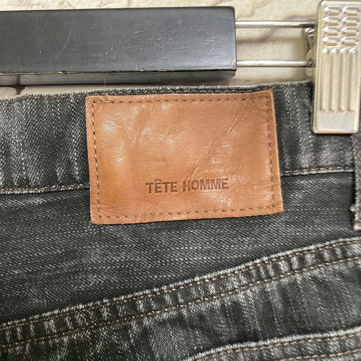 Tete Homme Tete Homme Denim Flare Jeans Made in Japan Size US 30 / EU 46 - 11 Thumbnail