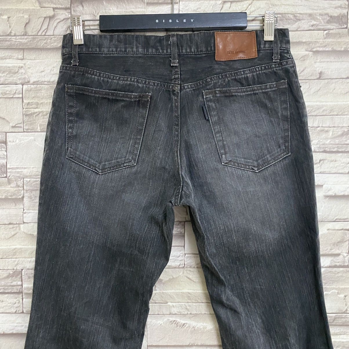 Tete Homme Tete Homme Denim Flare Jeans Made in Japan Size US 30 / EU 46 - 12 Thumbnail