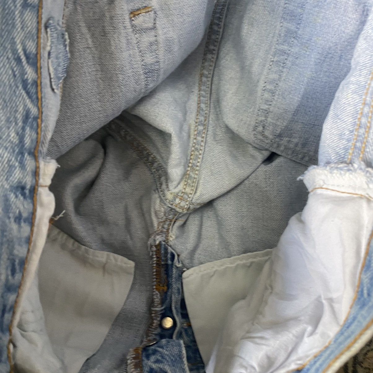 Levi's Vintage 90s ReMade Levis 501 Patchwork Floral Jeans 28x28 Size US 28 / EU 44 - 17 Thumbnail