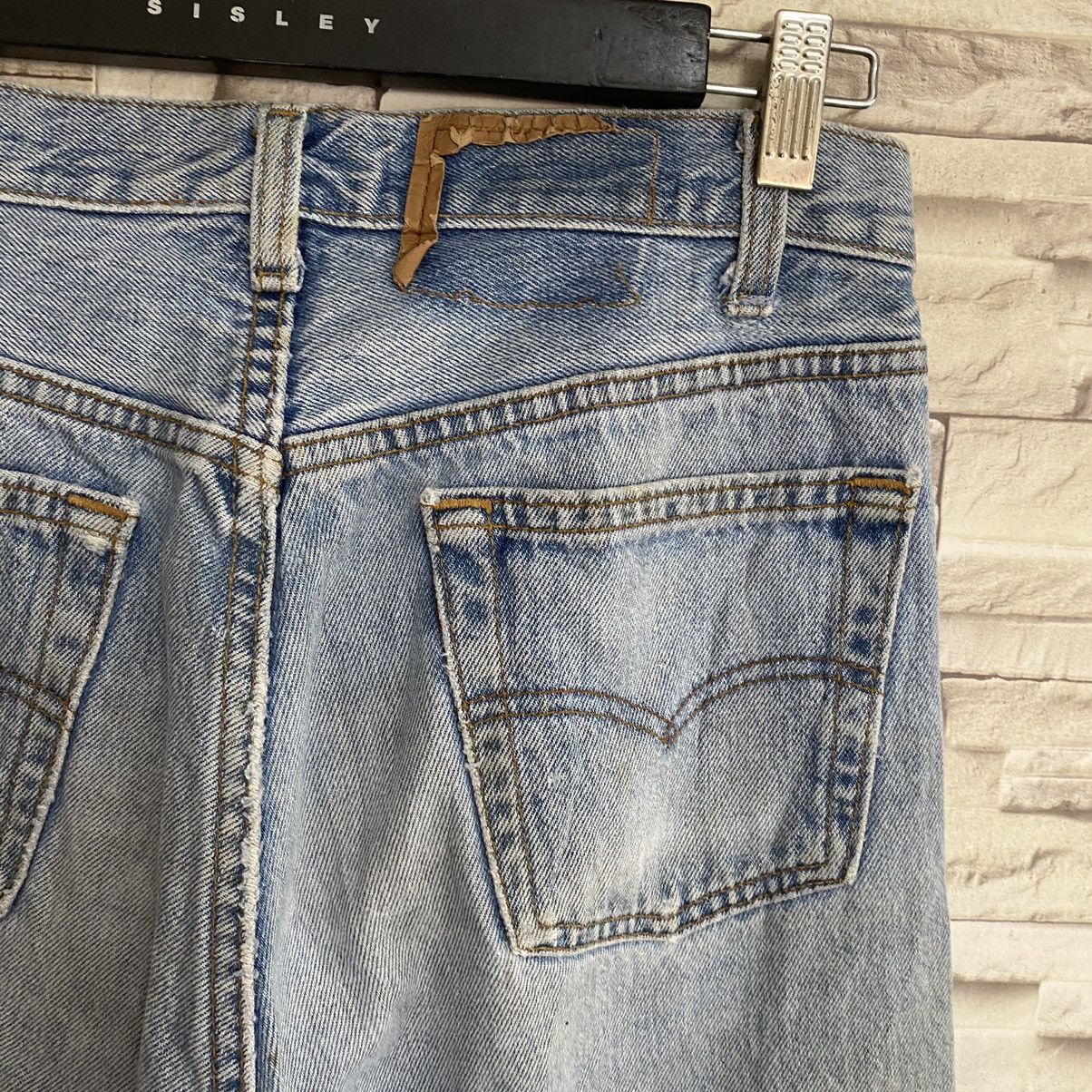 Levi's Vintage 90s ReMade Levis 501 Patchwork Floral Jeans 28x28 Size US 28 / EU 44 - 15 Thumbnail