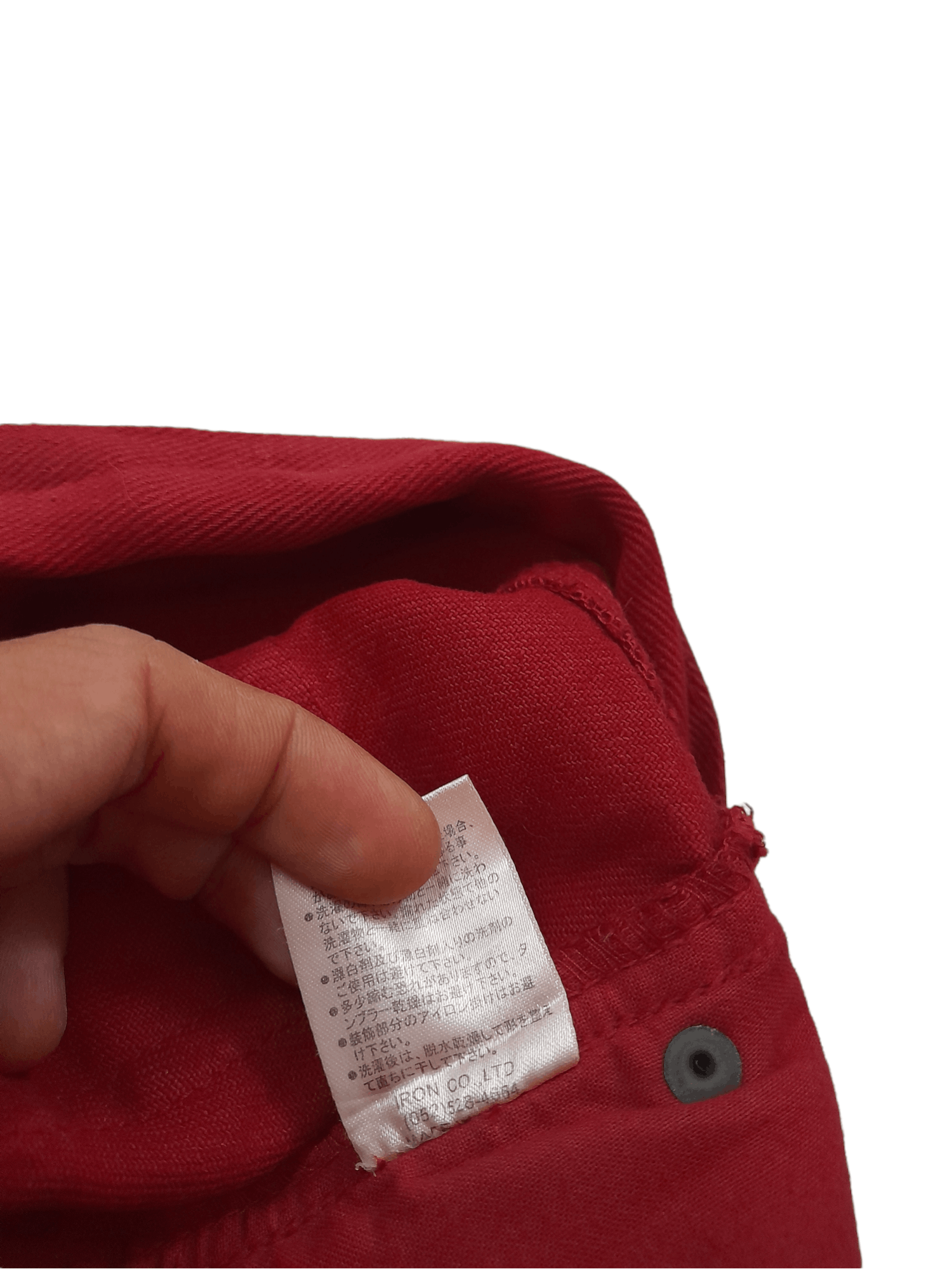 Japanese Brand Clone Devgru Red Distressed Denim Punk (E124) W28 Size US 28 / EU 44 - 10 Thumbnail