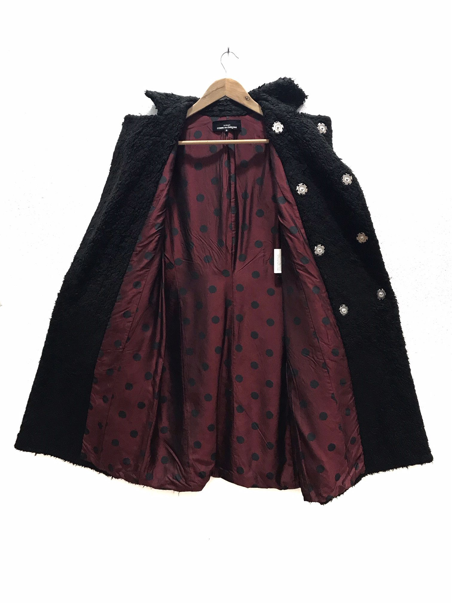 Comme des Garcons Comme des Garcons Wool Acrylic Fleece Jacket Size US S / EU 44-46 / 1 - 3 Thumbnail