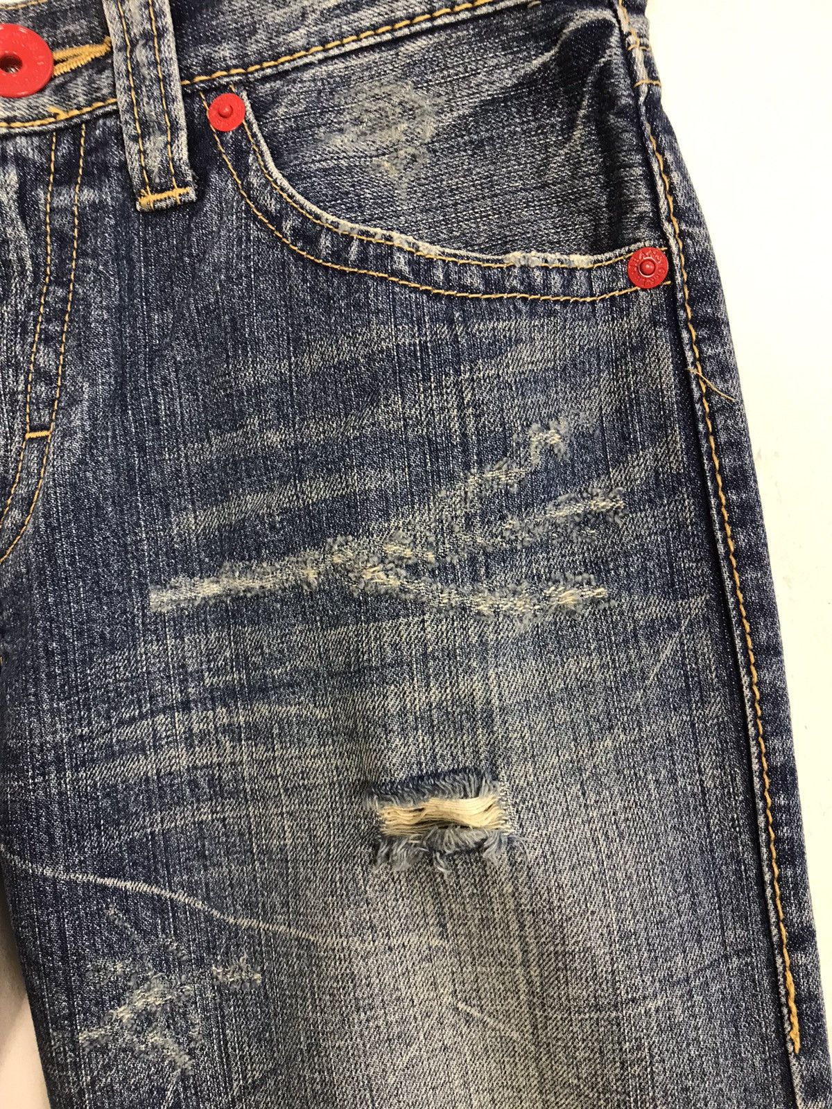 Japanese Brand × Vintage Vintage Cocolulu Distressed Denim Jeans Style Size US 32 / EU 48 - 5 Thumbnail