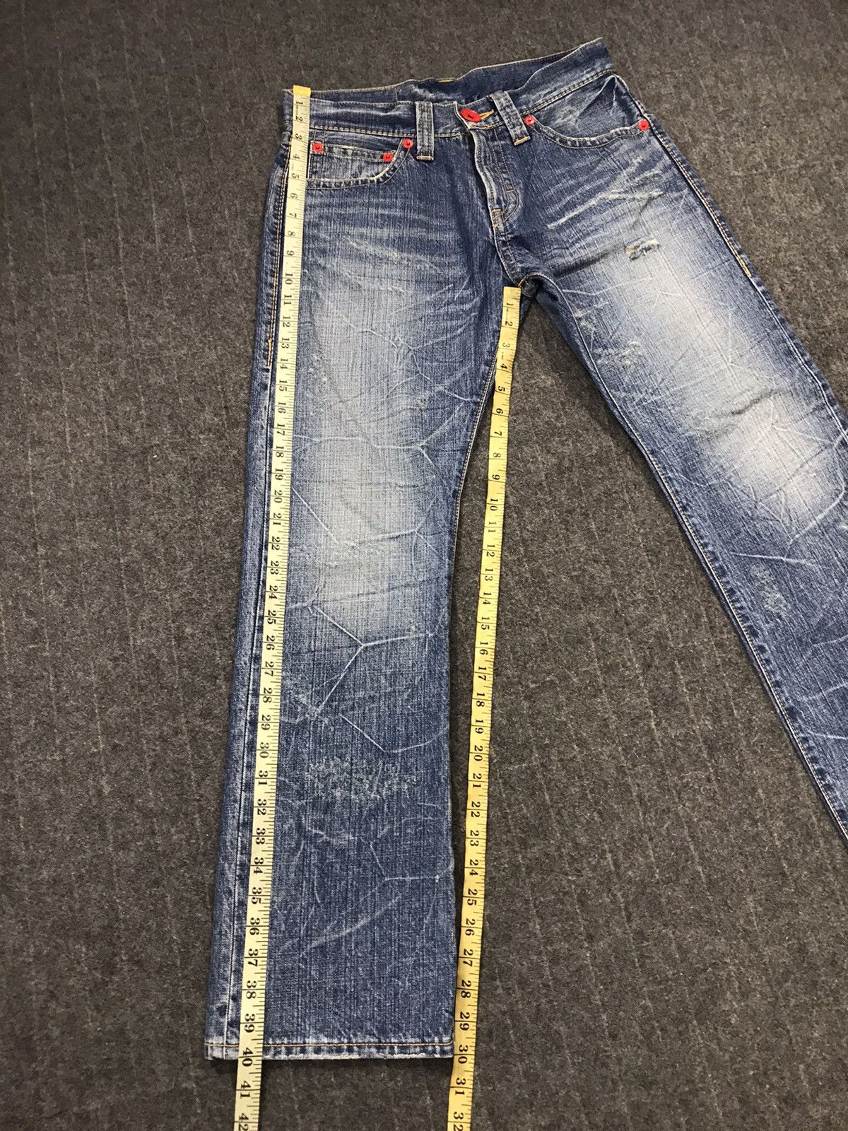 Japanese Brand × Vintage Vintage Cocolulu Distressed Denim Jeans Style Size US 32 / EU 48 - 17 Thumbnail