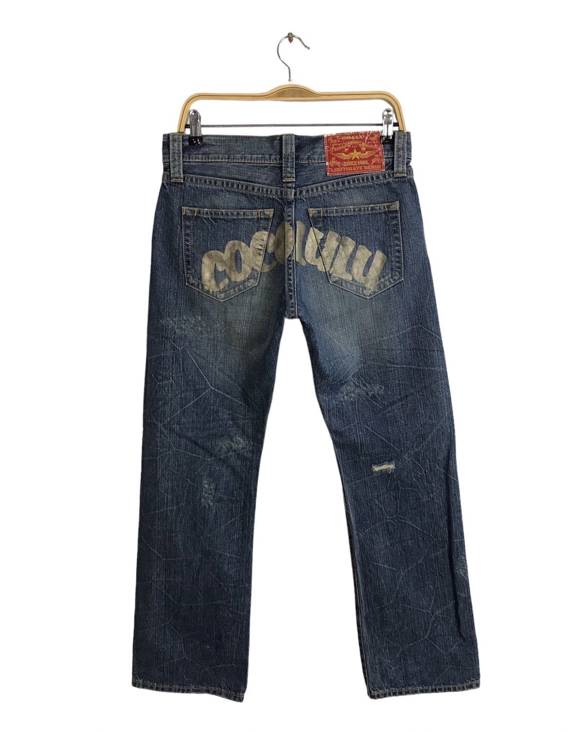 Japanese Brand × Vintage Vintage Cocolulu Distressed Denim Jeans Style Size US 32 / EU 48 - 2 Thumbnail