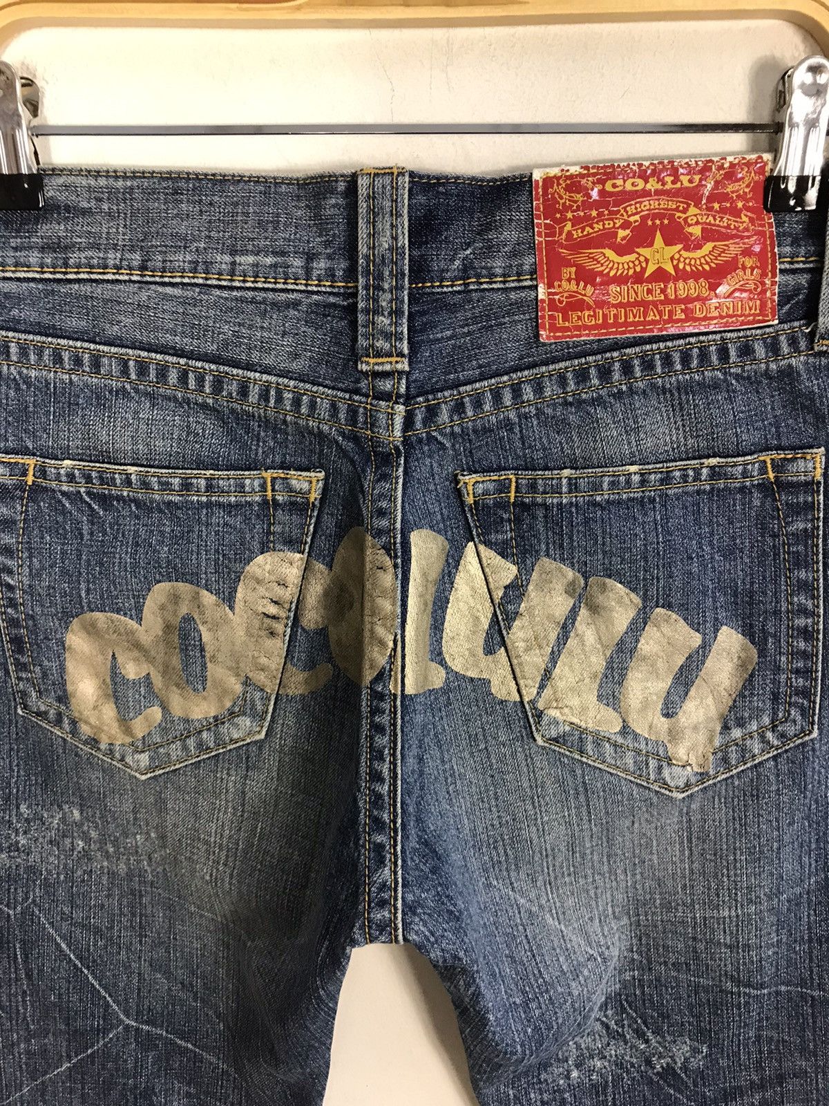 Japanese Brand × Vintage Vintage Cocolulu Distressed Denim Jeans Style Size US 32 / EU 48 - 11 Thumbnail