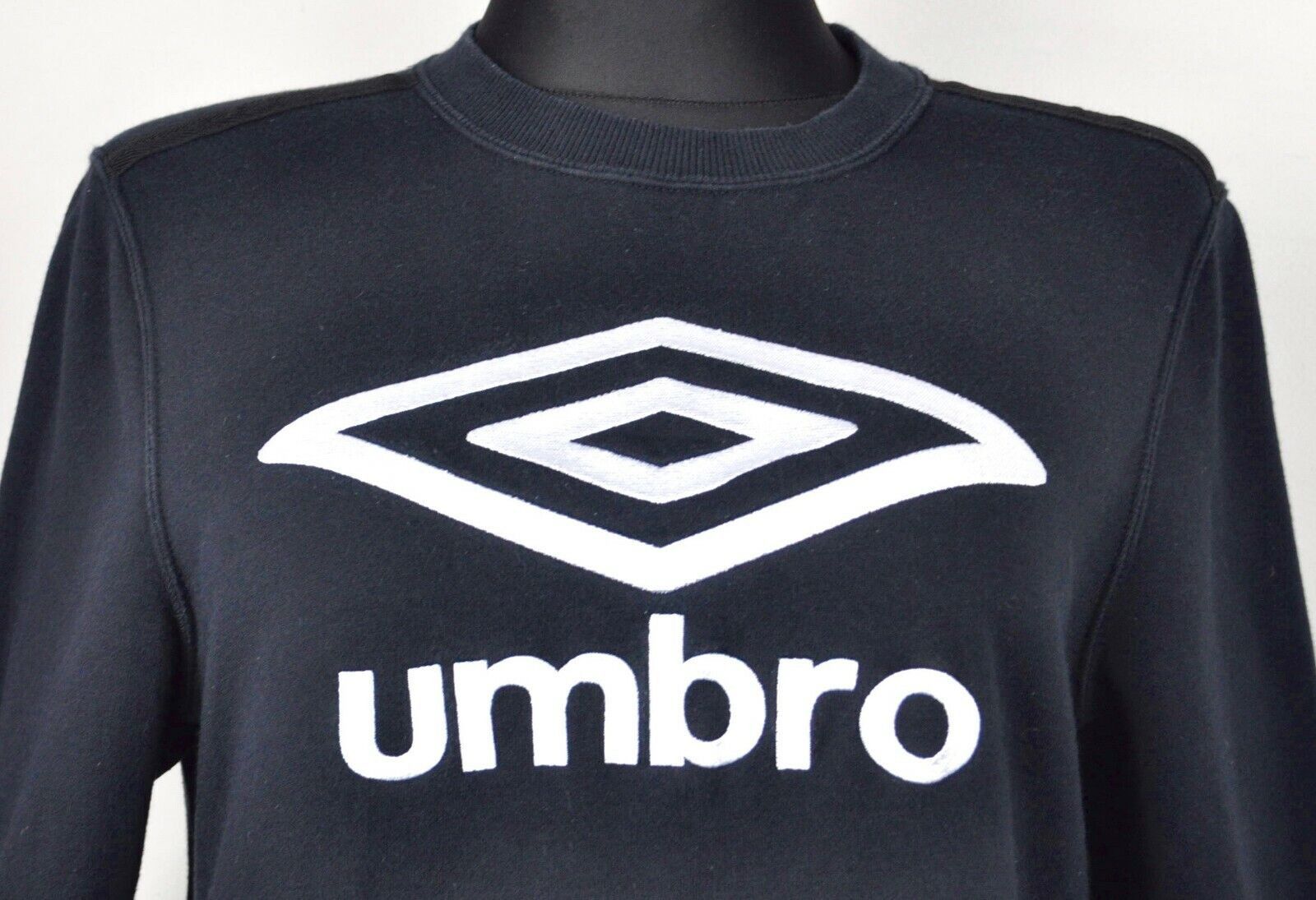 Umbro Womens S Sweatshirt Crew Neck Cotton Jumper Sweater Pullover Size S / US 4 / IT 40 - 2 Thumbnail