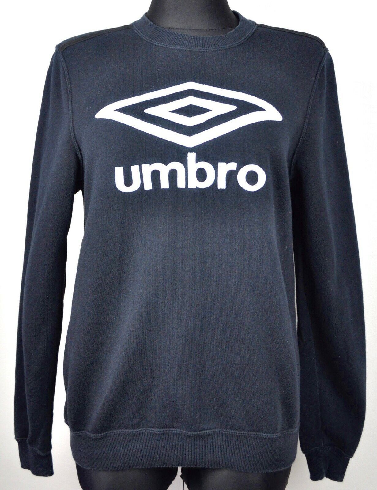 Umbro Womens S Sweatshirt Crew Neck Cotton Jumper Sweater Pullover Size S / US 4 / IT 40 - 1 Thumbnail