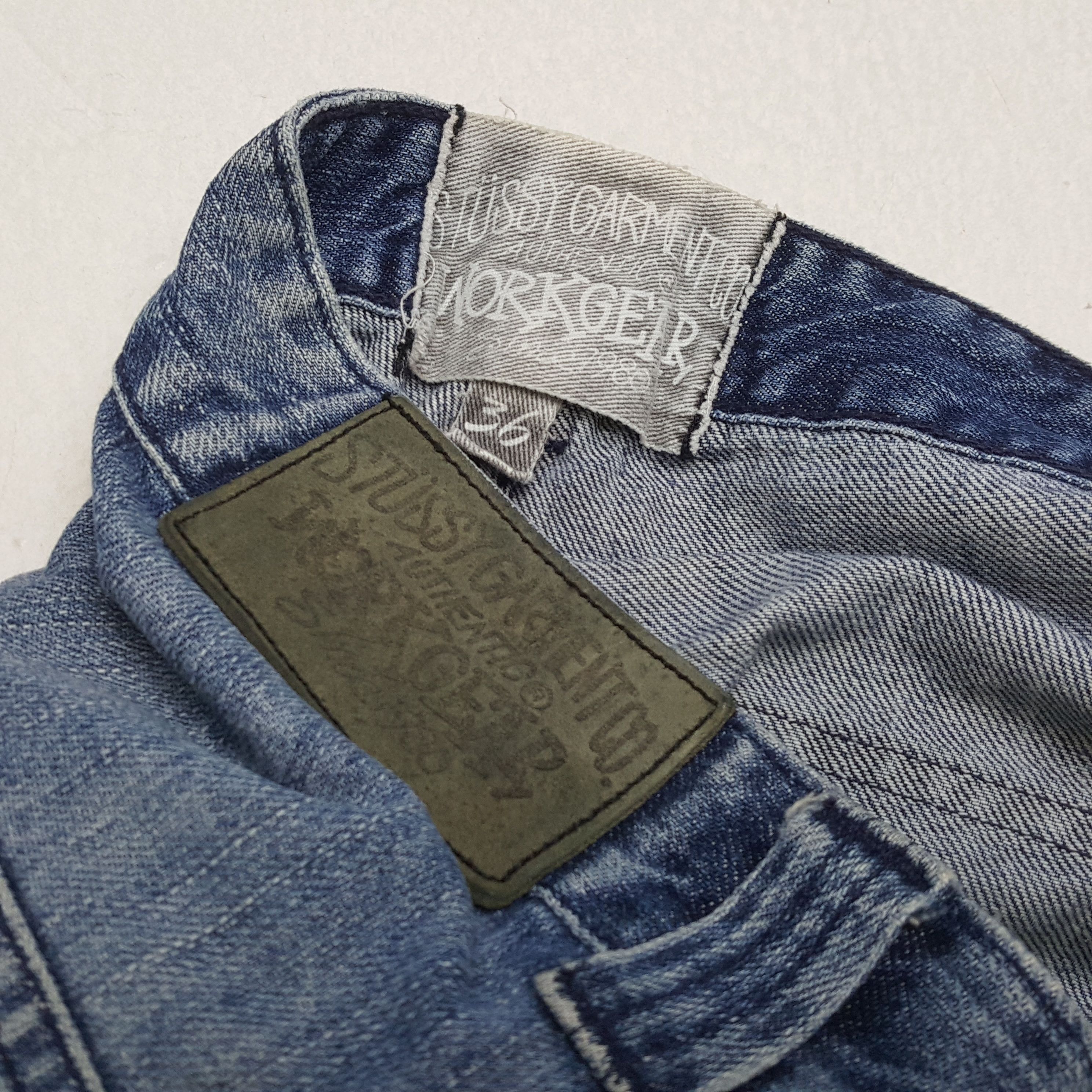 Stussy × Vintage STUSSY Streetwear Skateboard Style Custom Jeans Size US 38 / EU 54 - 14 Thumbnail