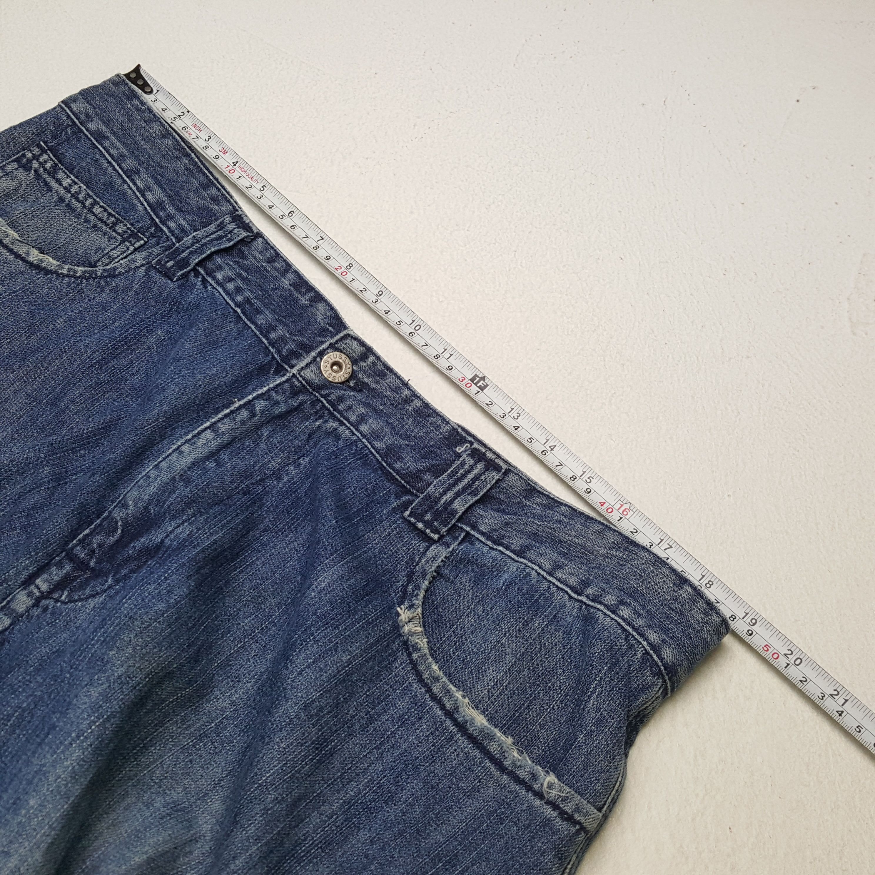 Stussy × Vintage STUSSY Streetwear Skateboard Style Custom Jeans Size US 38 / EU 54 - 7 Thumbnail