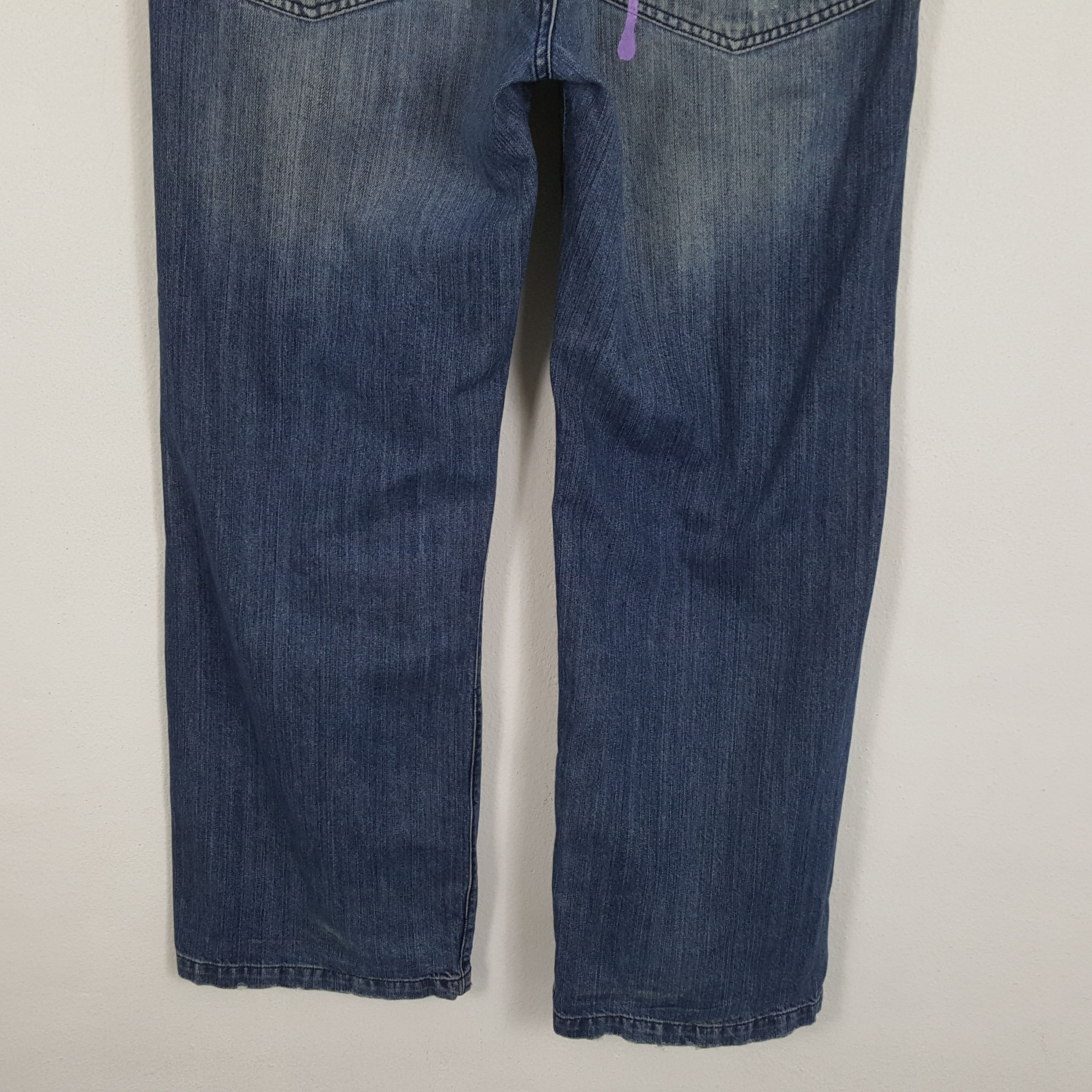 Stussy × Vintage STUSSY Streetwear Skateboard Style Custom Jeans Size US 38 / EU 54 - 3 Thumbnail
