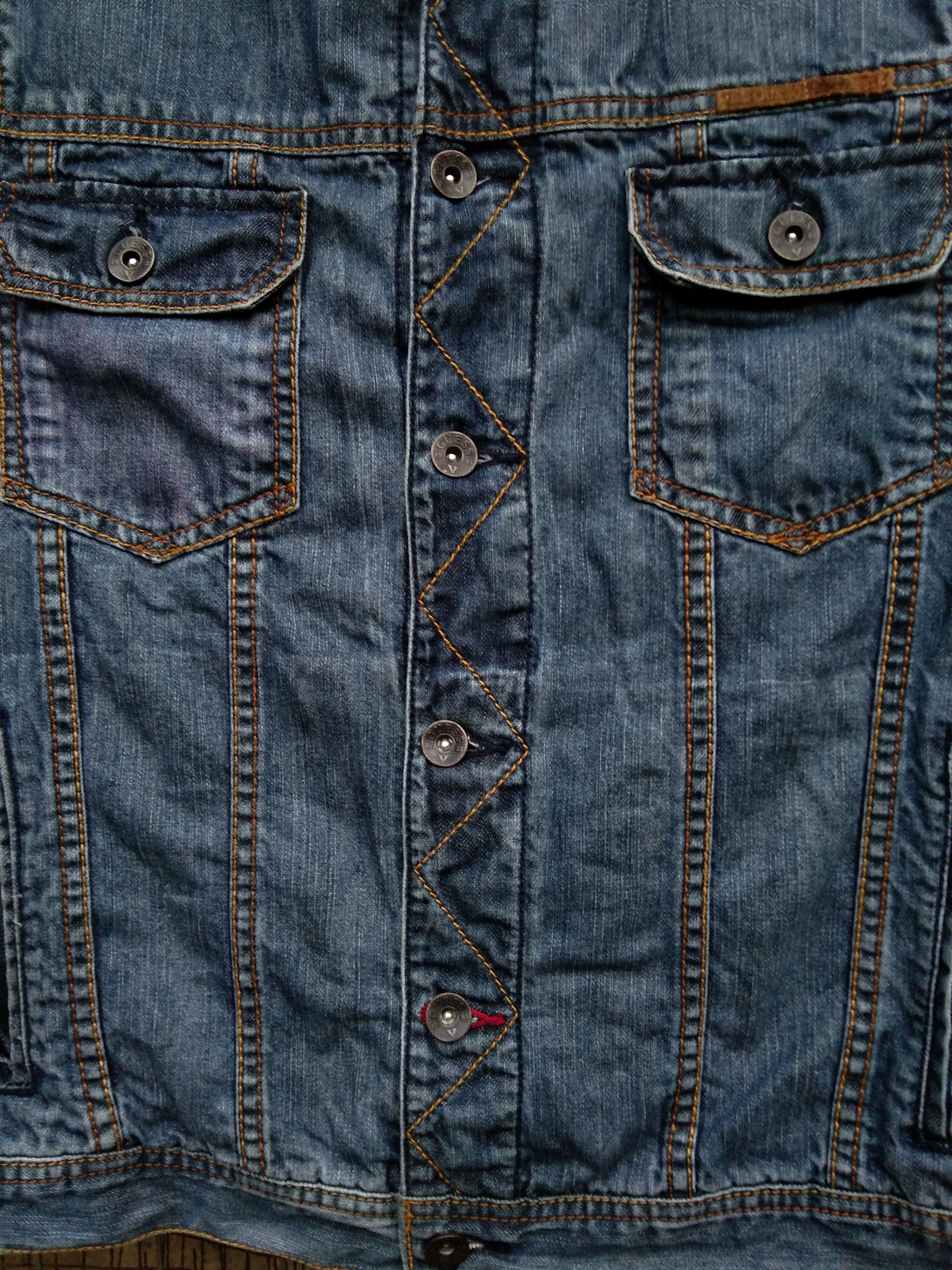 Guess GUESS JEANS JACKET CUSTOM SLEEVELESS Size US S / EU 44-46 / 1 - 9 Thumbnail