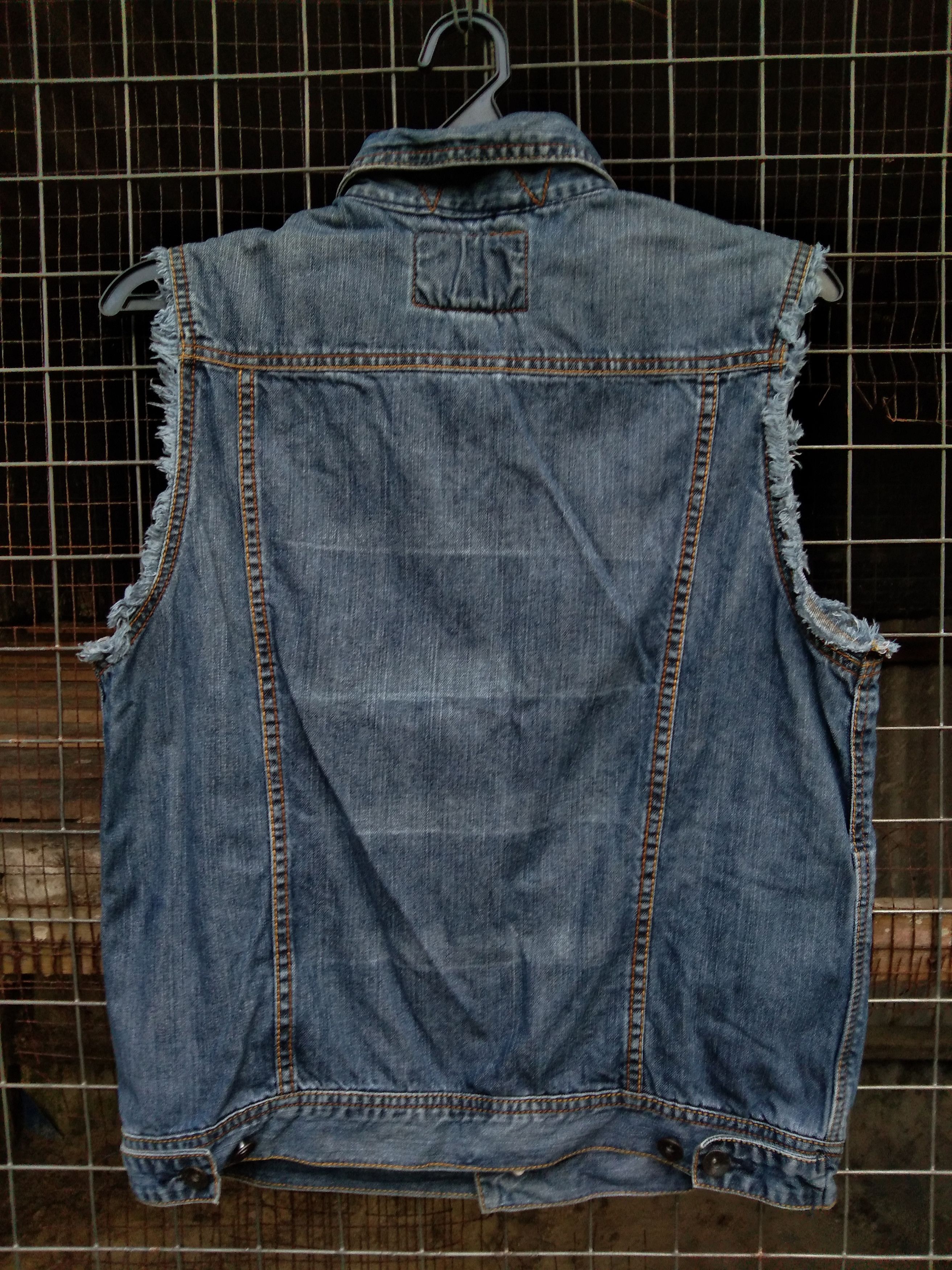 Guess GUESS JEANS JACKET CUSTOM SLEEVELESS Size US S / EU 44-46 / 1 - 4 Thumbnail