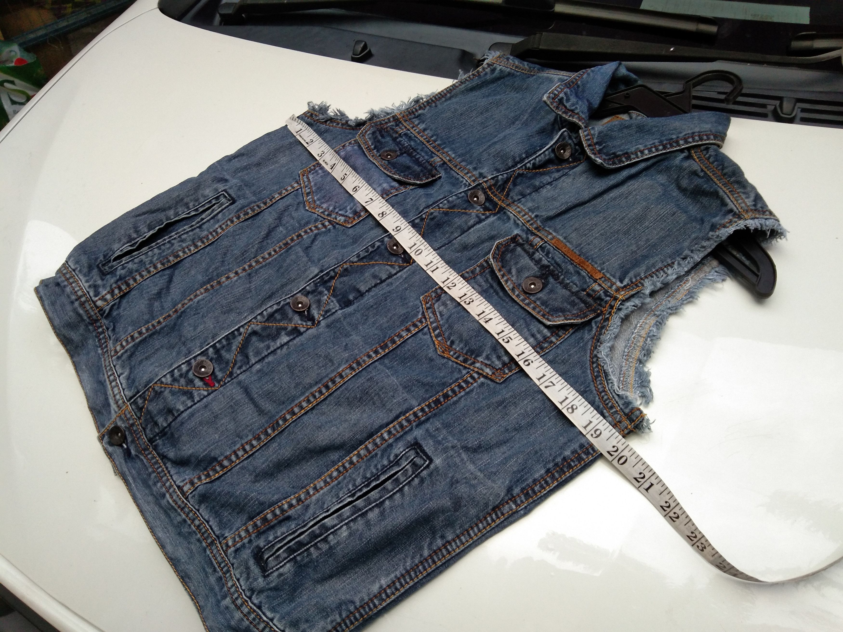 Guess GUESS JEANS JACKET CUSTOM SLEEVELESS Size US S / EU 44-46 / 1 - 16 Thumbnail