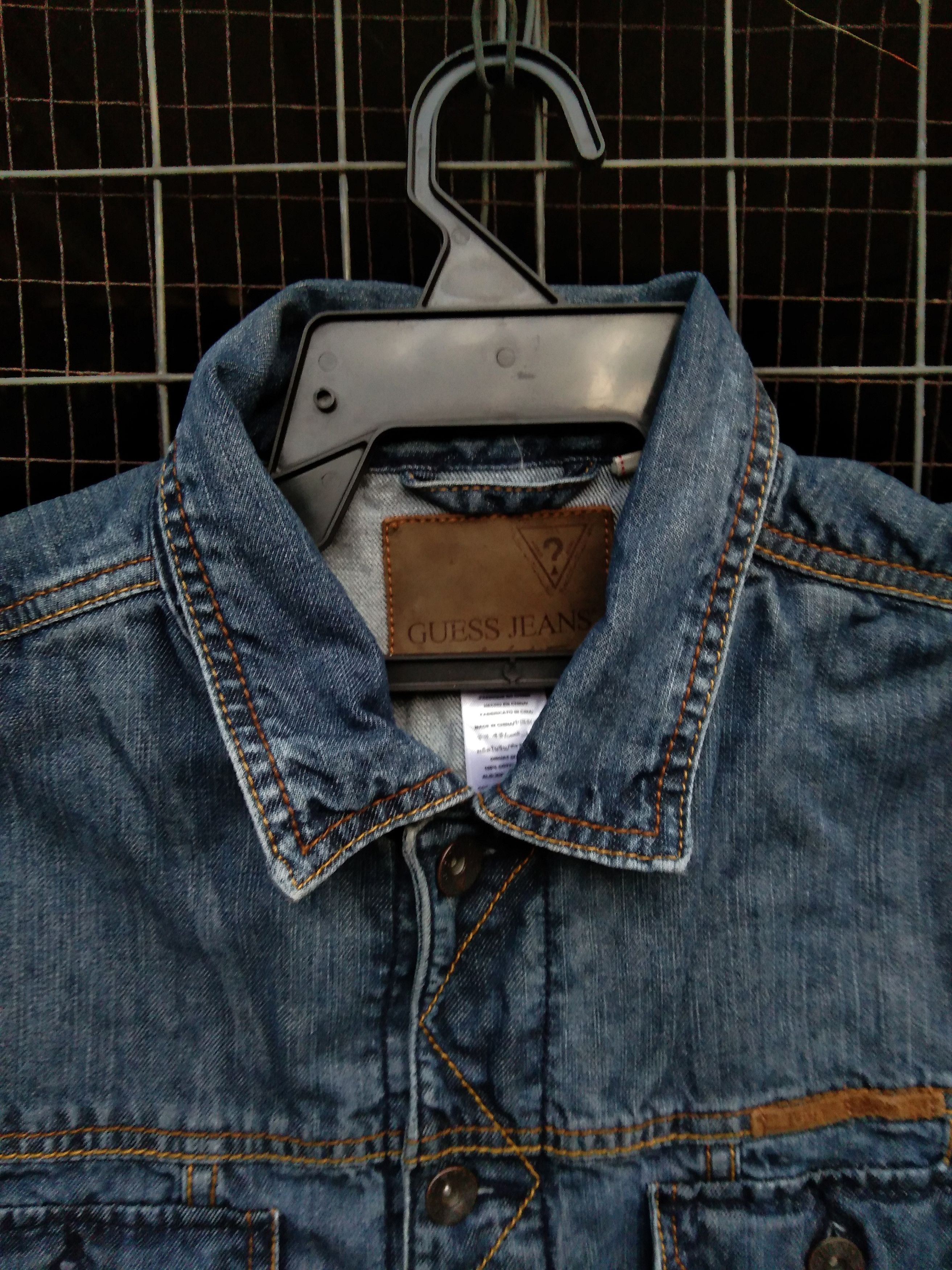 Guess GUESS JEANS JACKET CUSTOM SLEEVELESS Size US S / EU 44-46 / 1 - 8 Thumbnail