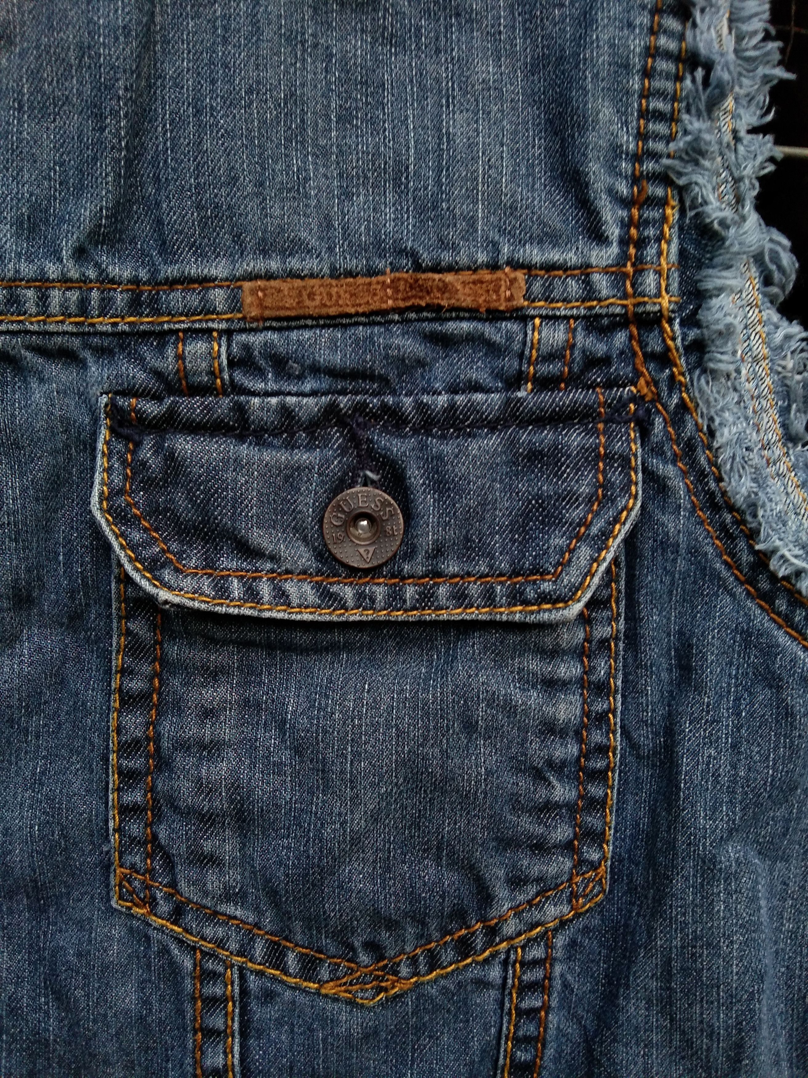 Guess GUESS JEANS JACKET CUSTOM SLEEVELESS Size US S / EU 44-46 / 1 - 10 Thumbnail