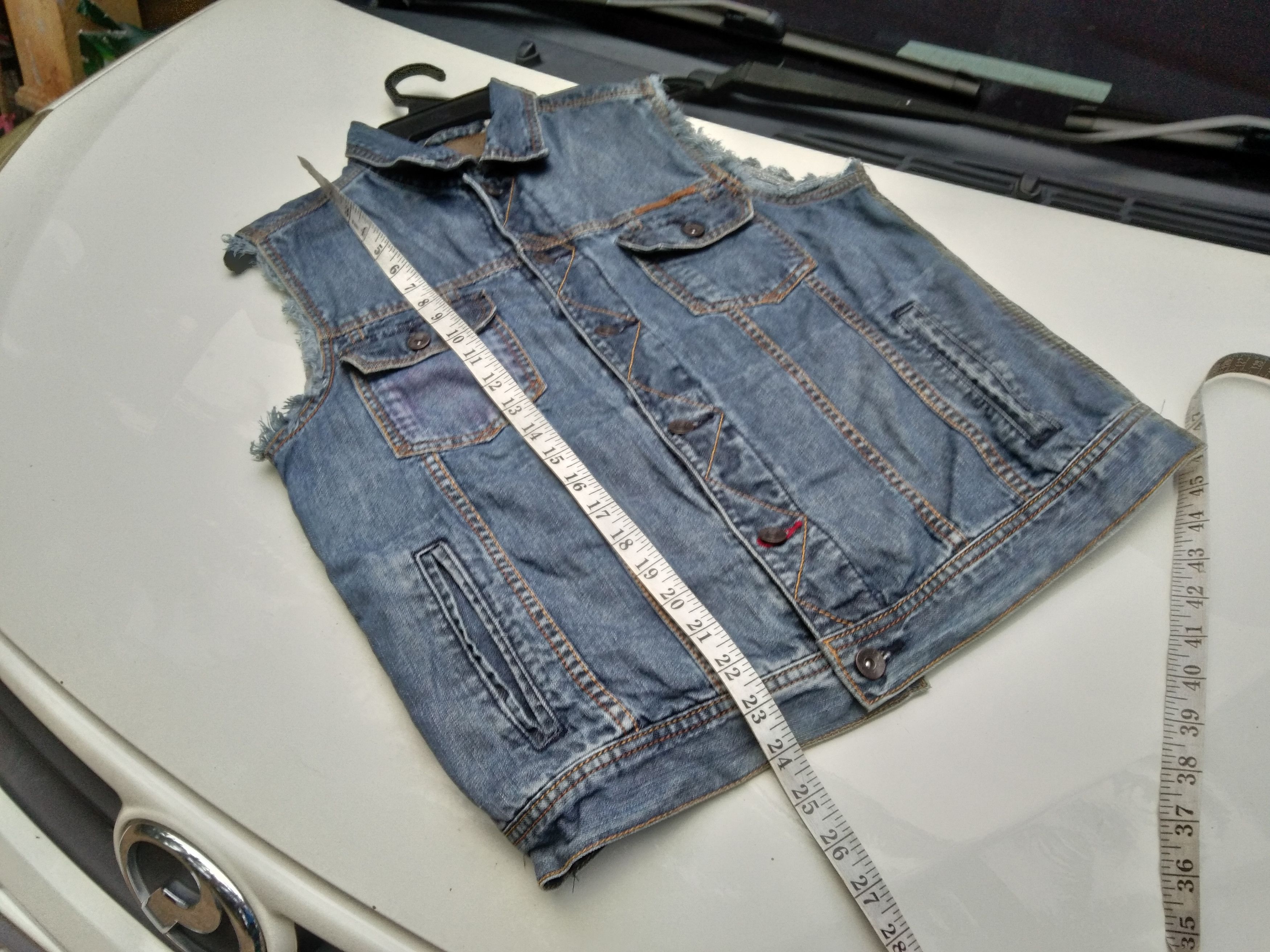 Guess GUESS JEANS JACKET CUSTOM SLEEVELESS Size US S / EU 44-46 / 1 - 17 Thumbnail