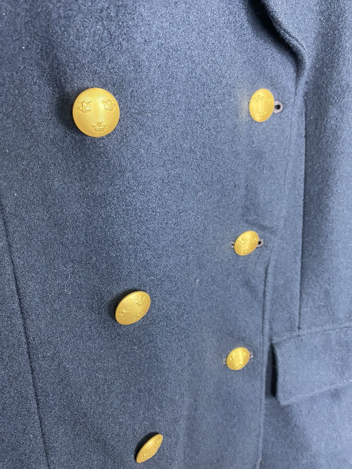 Vintage 🔥RARE🔥VINTAGE 80’s C146 MILITARY LONG COAT Size US M / EU 48-50 / 2 - 12 Thumbnail