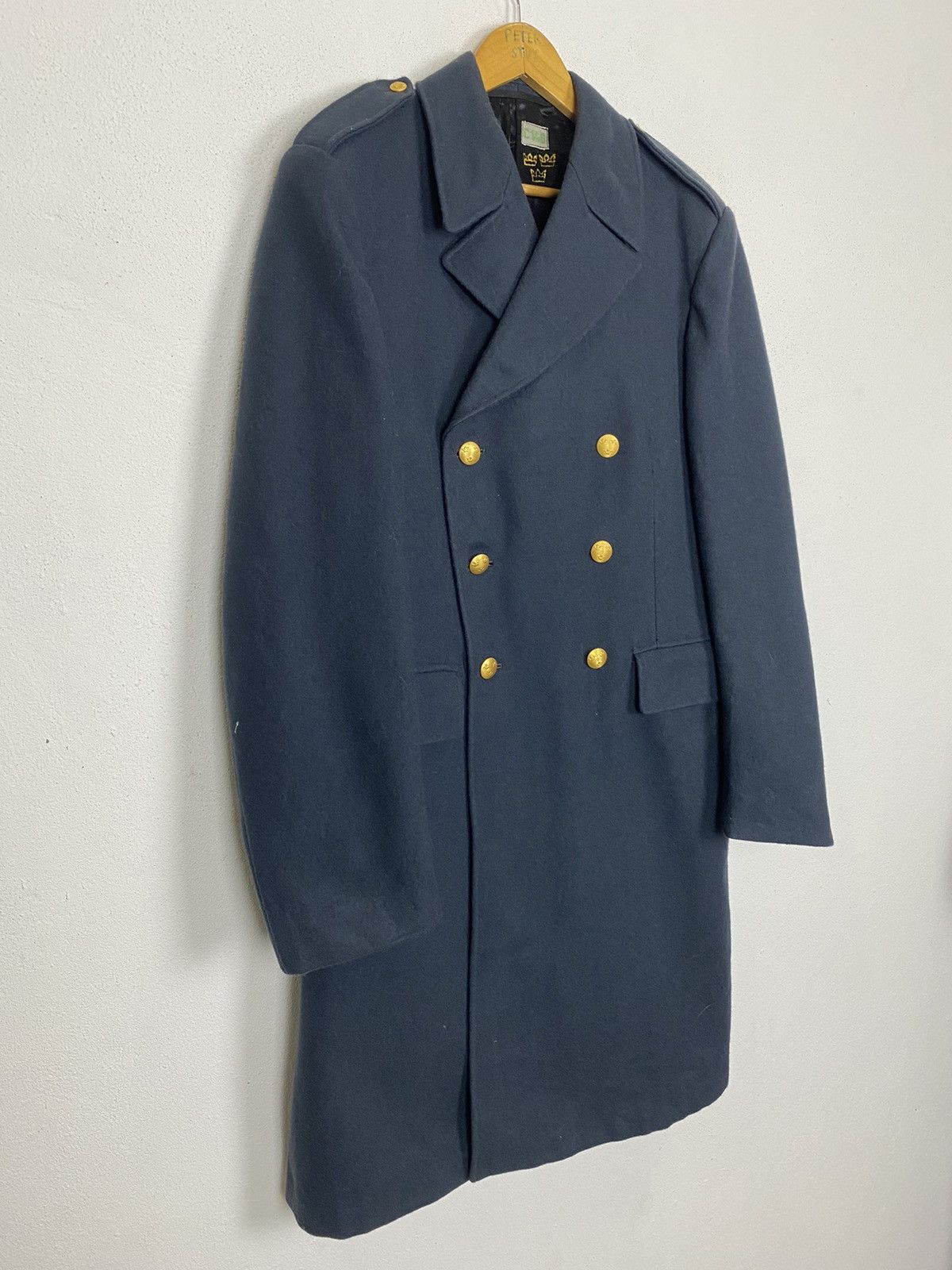 Vintage 🔥RARE🔥VINTAGE 80’s C146 MILITARY LONG COAT Size US M / EU 48-50 / 2 - 4 Thumbnail