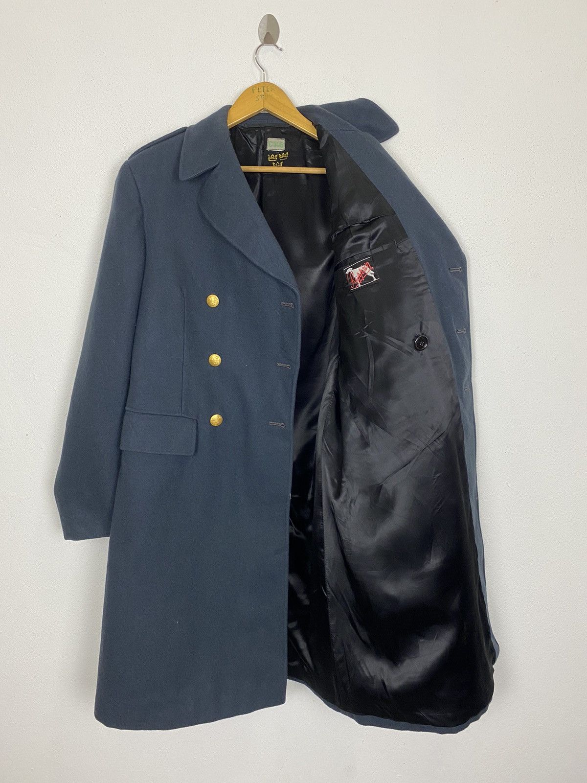 Vintage 🔥RARE🔥VINTAGE 80’s C146 MILITARY LONG COAT Size US M / EU 48-50 / 2 - 6 Thumbnail