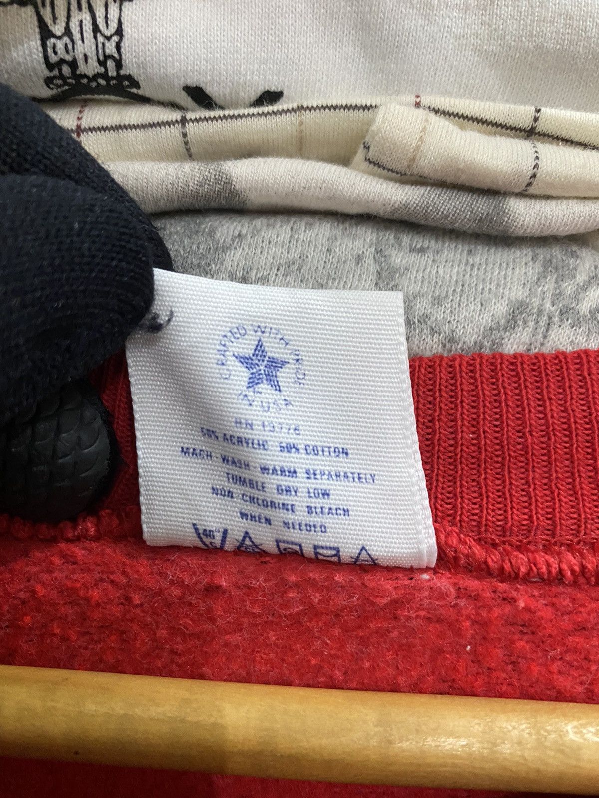 Vintage VINTAGE 80’s OKLAHOMA FRIENDS SWEATER Size US XL / EU 56 / 4 - 8 Thumbnail