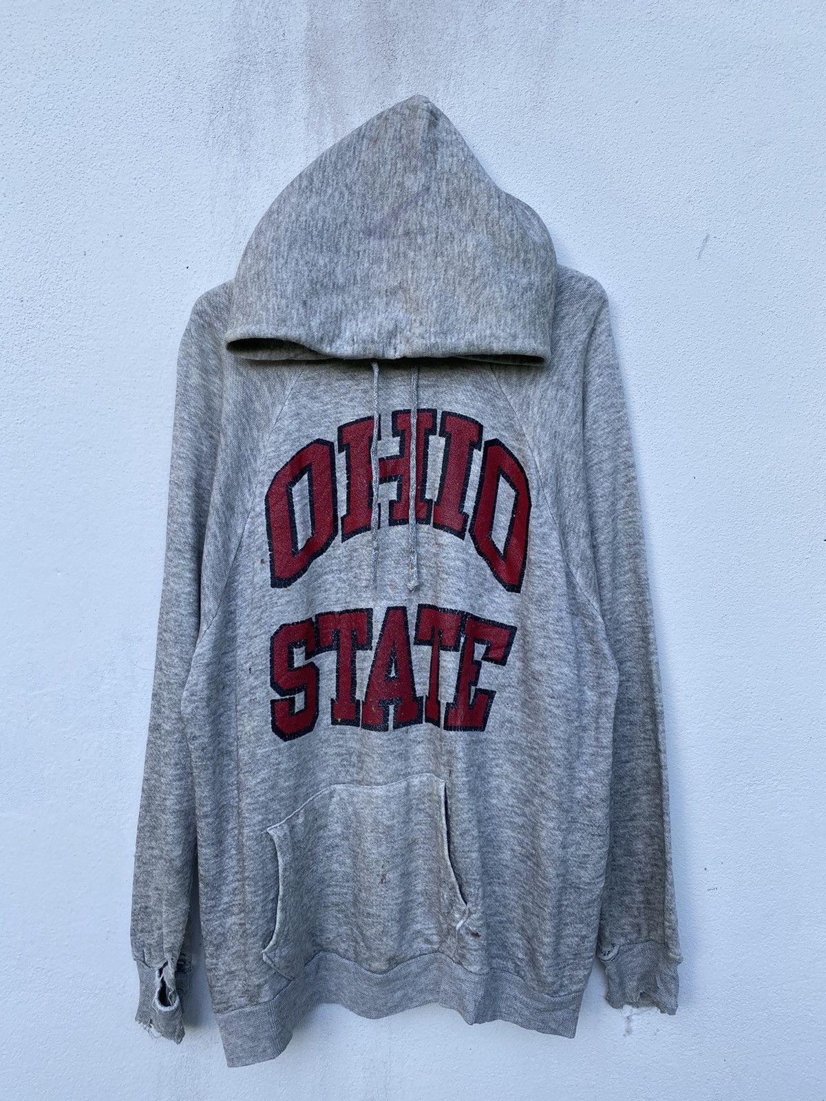 Vintage 🔥VERY RARE🔥VINTAGE 80’s OHIO STATE MENS HOODIES Size US L / EU 52-54 / 3 - 2 Thumbnail