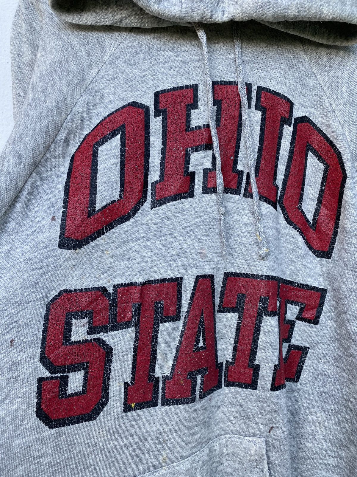 Vintage 🔥VERY RARE🔥VINTAGE 80’s OHIO STATE MENS HOODIES Size US L / EU 52-54 / 3 - 3 Thumbnail