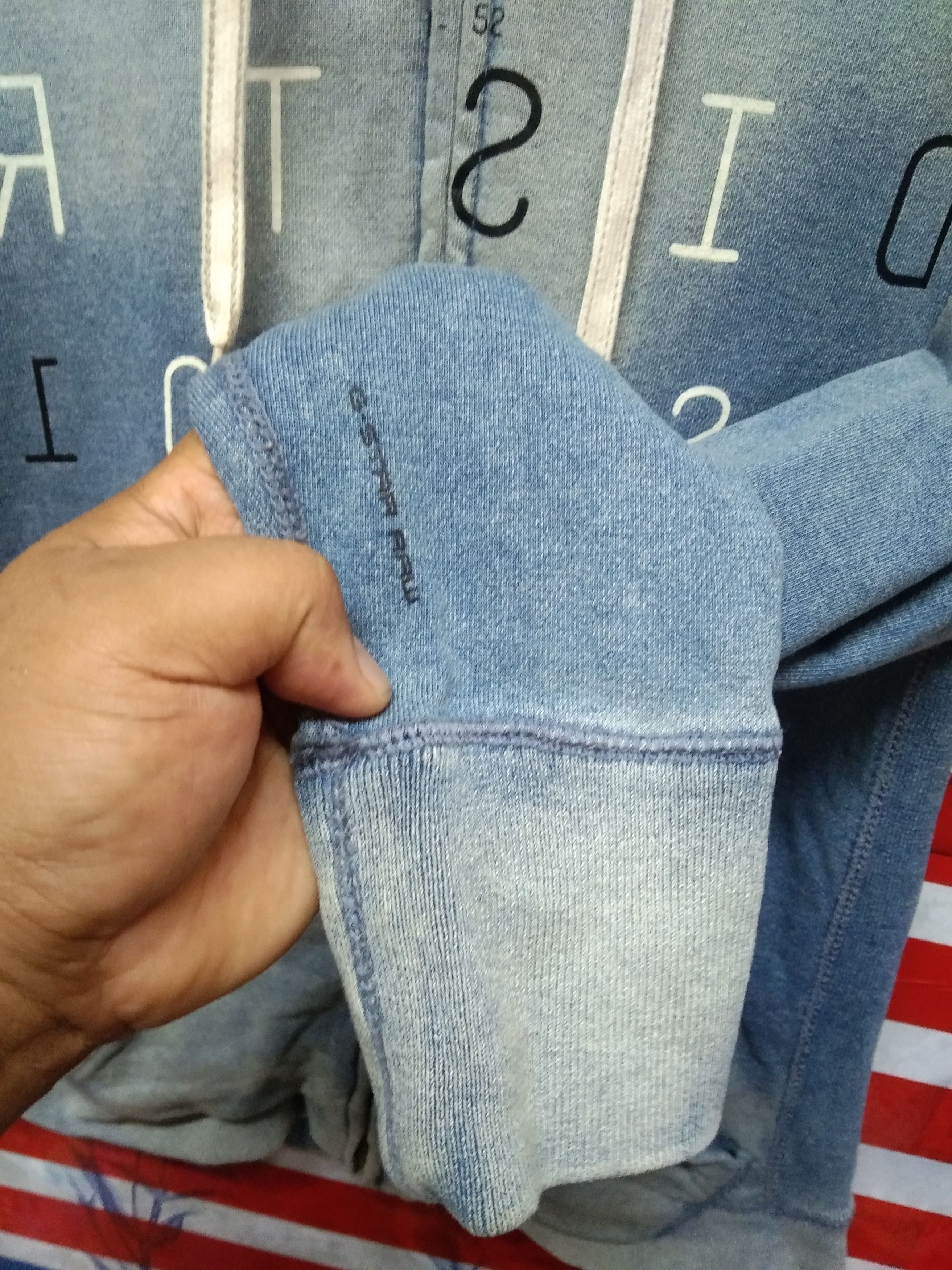 G-Star × Japanese Brand G STAR RAW SWEATERHOODIE FADED DESIGN Size US M / EU 48-50 / 2 - 7 Thumbnail