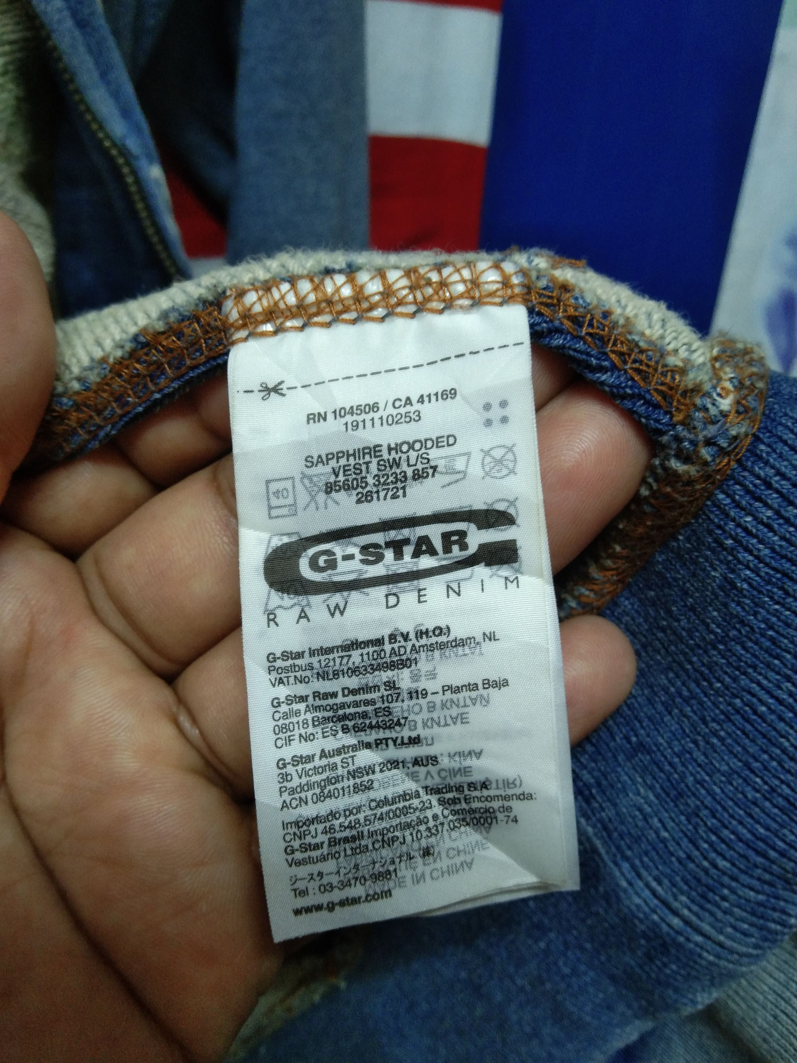 G-Star × Japanese Brand G STAR RAW SWEATERHOODIE FADED DESIGN Size US M / EU 48-50 / 2 - 12 Thumbnail