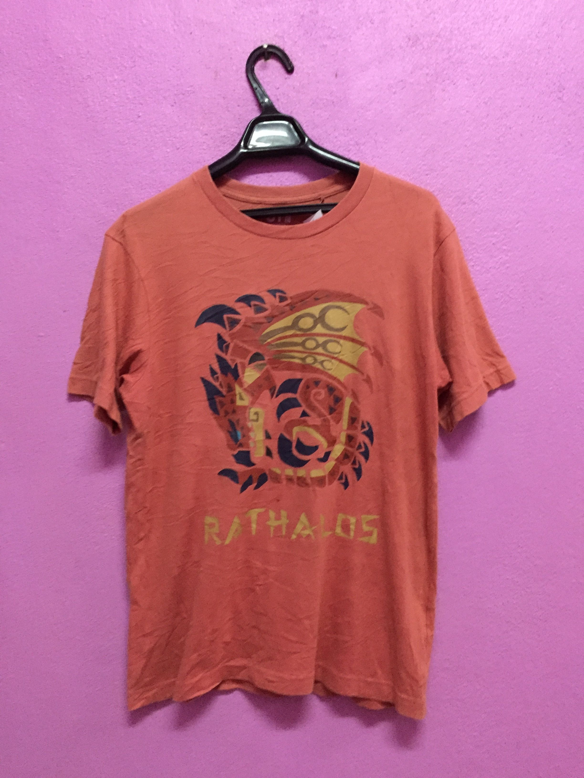 The Game Monster Hunter Rathalos Dragon Capcom Tee Size M Size US M / EU 48-50 / 2 - 1 Thumbnail