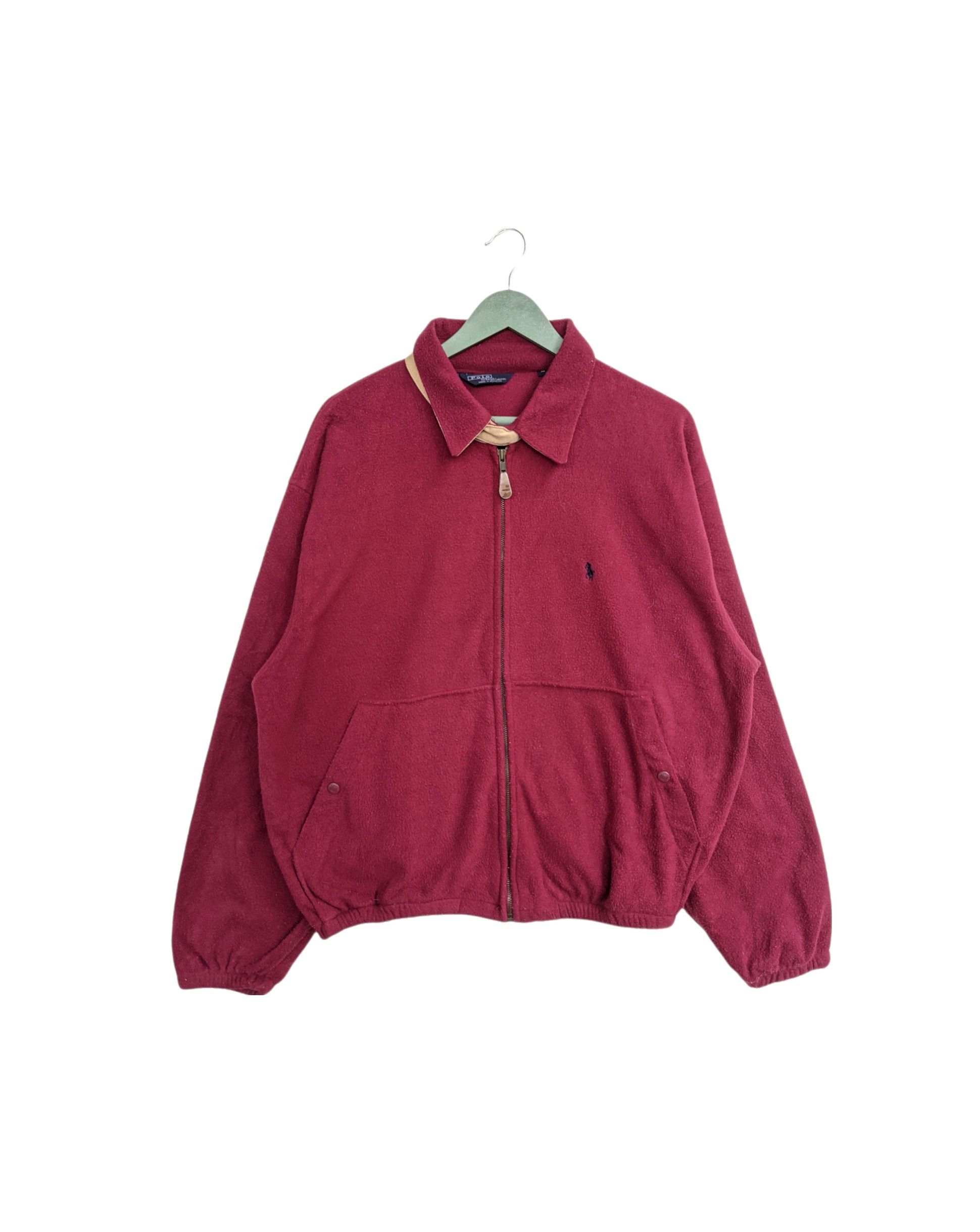 Polo Ralph Lauren Vintage Polo by Ralph Lauren Fleece Jacket Size US L / EU 52-54 / 3 - 1 Thumbnail