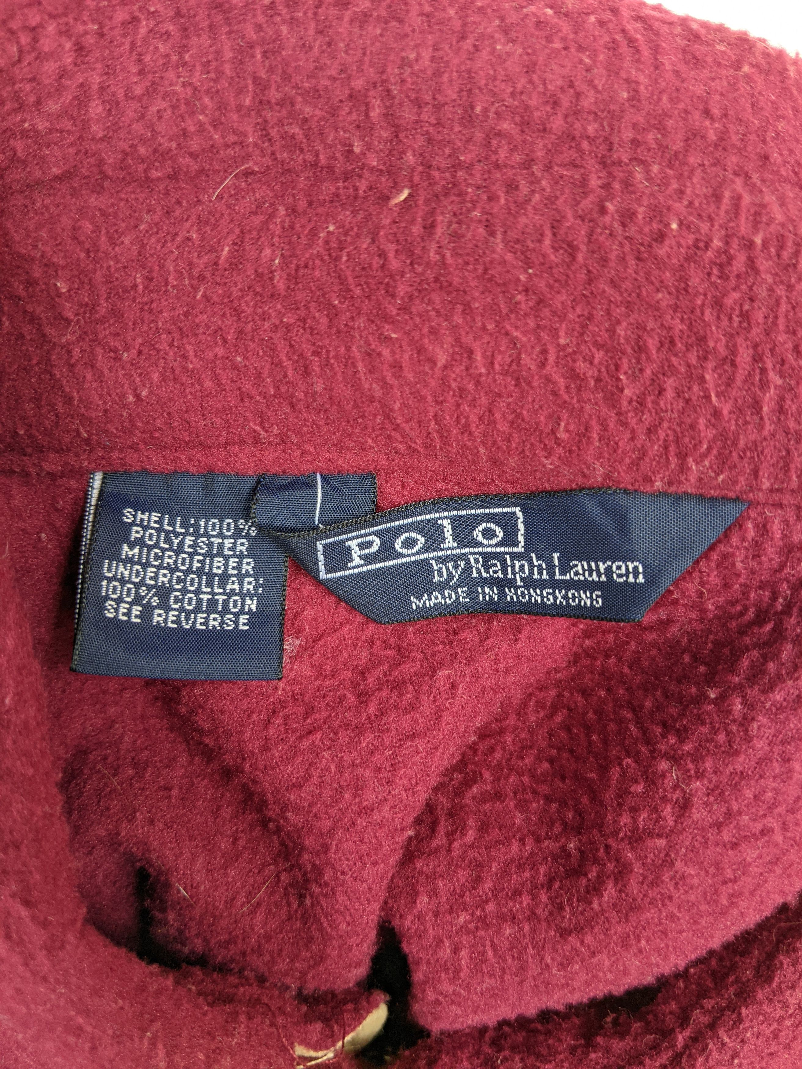 Polo Ralph Lauren Vintage Polo by Ralph Lauren Fleece Jacket Size US L / EU 52-54 / 3 - 6 Thumbnail