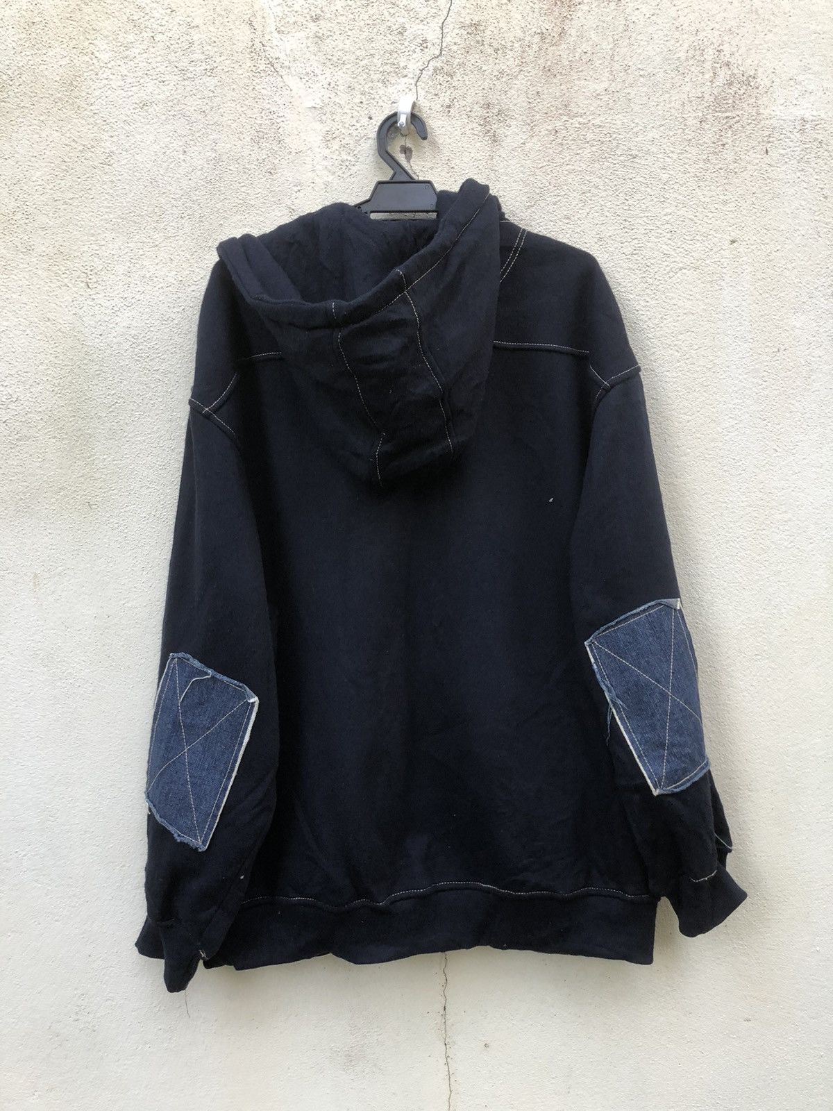 Japanese Brand 💥Boro Arigato BLUE BLUE Inspired Patches Hoodie Size US XL / EU 56 / 4 - 8 Thumbnail