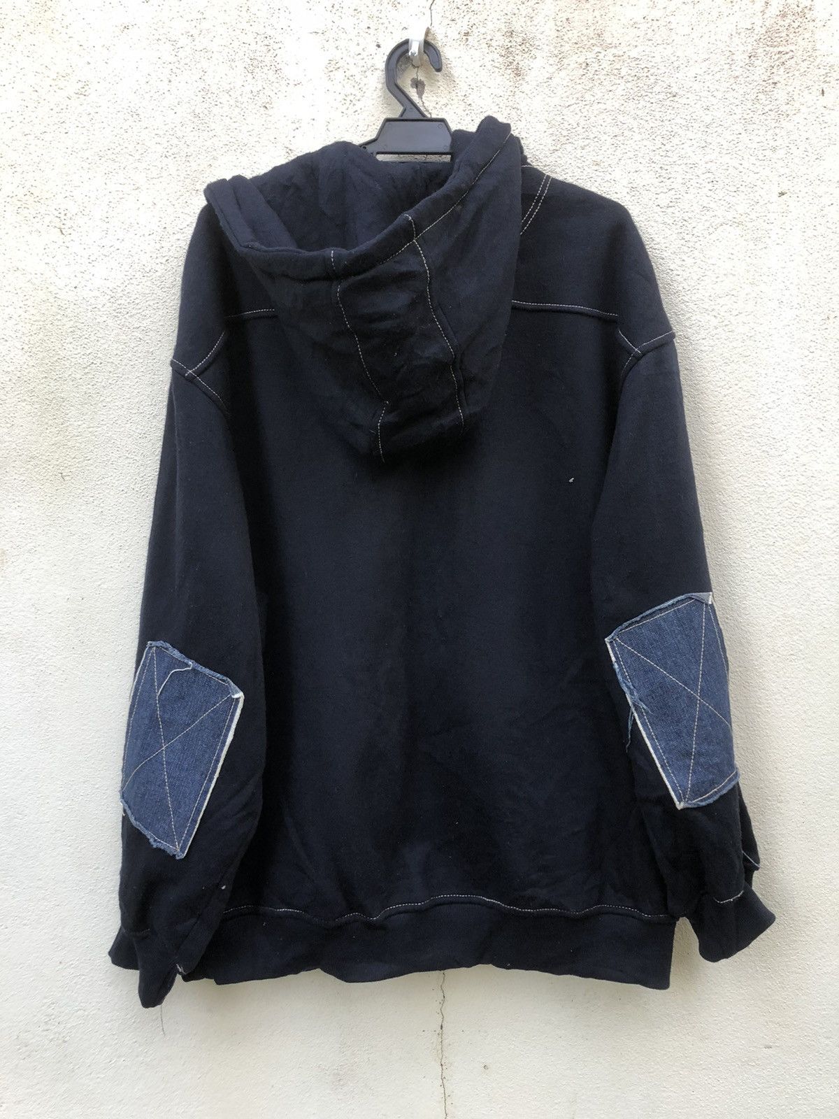 Japanese Brand 💥Boro Arigato BLUE BLUE Inspired Patches Hoodie Size US XL / EU 56 / 4 - 9 Thumbnail