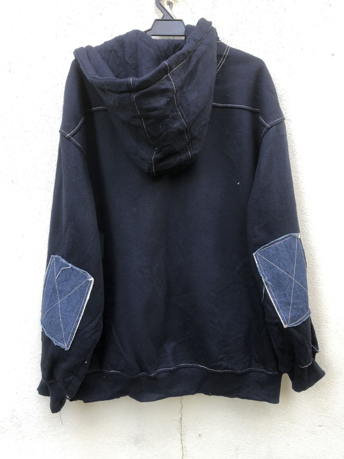 Japanese Brand 💥Boro Arigato BLUE BLUE Inspired Patches Hoodie Size US XL / EU 56 / 4 - 10 Thumbnail