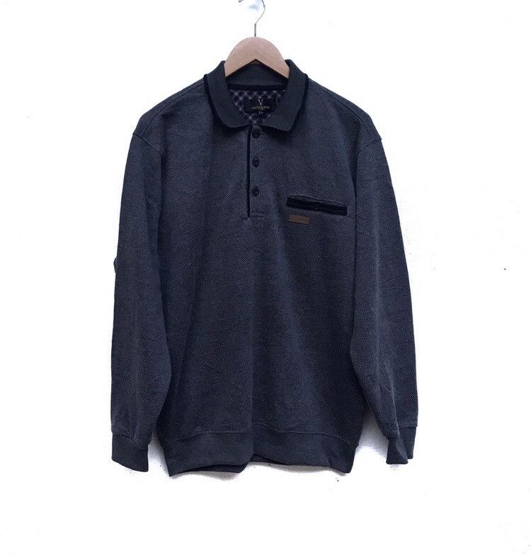 🔥Claudio Valentino Button Neck Sweatshirts