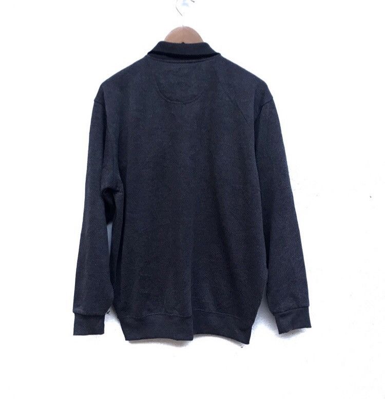 Vintage 🔥Claudio Valentino Button Neck Sweatshirts Size US L / EU 52-54 / 3 - 2 Thumbnail
