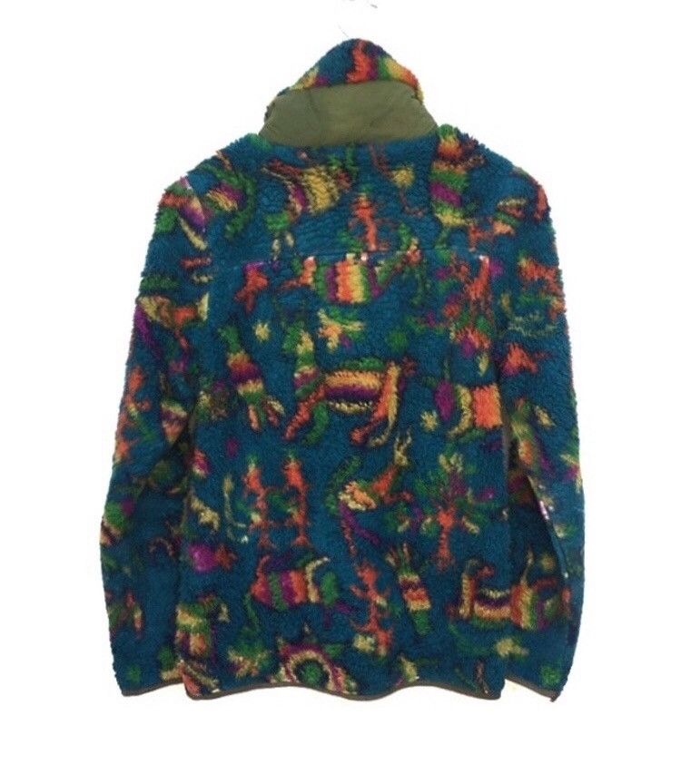 Japanese Brand 🔥Amina Colored Animal Pattern Fleece Jacket Size US S / EU 44-46 / 1 - 2 Thumbnail