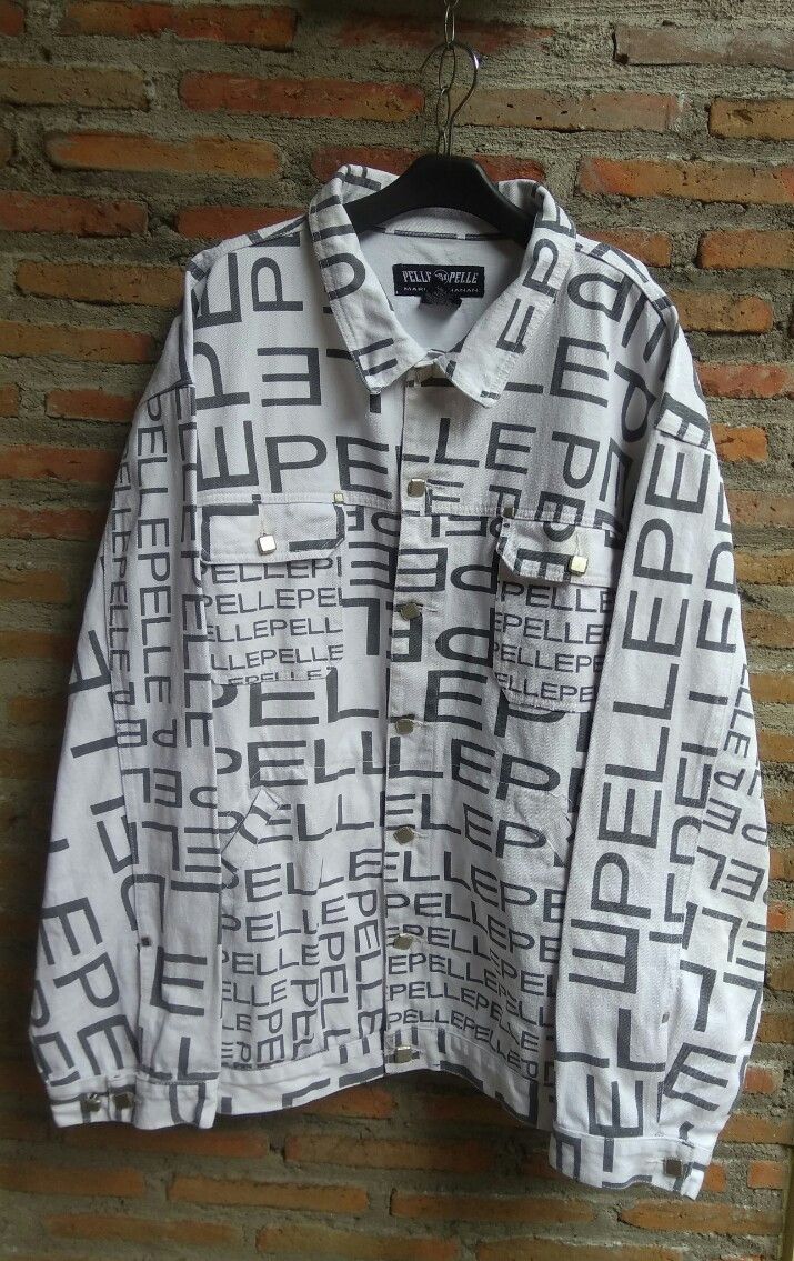 Marc Buchanan Pelle pelle Marc Buchanan denim jacket Y2K Hip Hop Rap Size US XXL / EU 58 / 5 - 1 Thumbnail