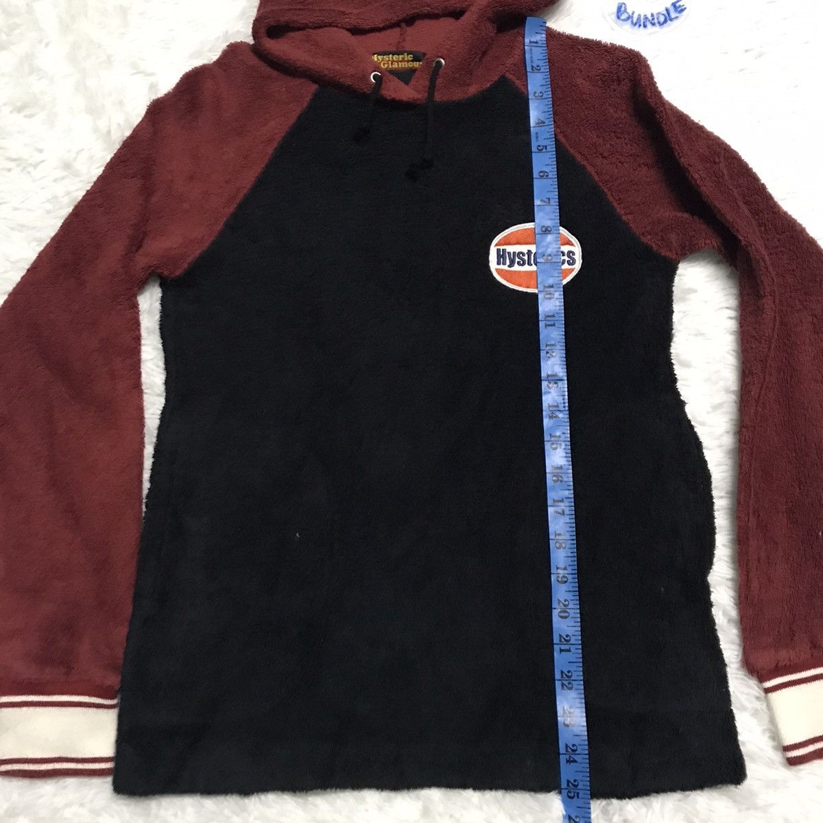 Hysteric Glamour Vtg rare hysteric glamour hoodie with furry like material Size XXS / US 00 / IT 34 - 6 Thumbnail