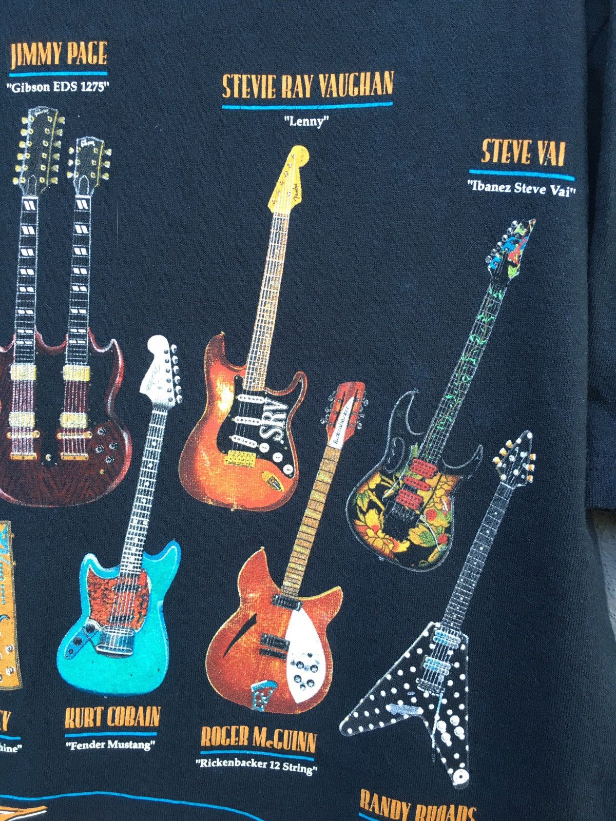 famous guitar shirt promotion shirt