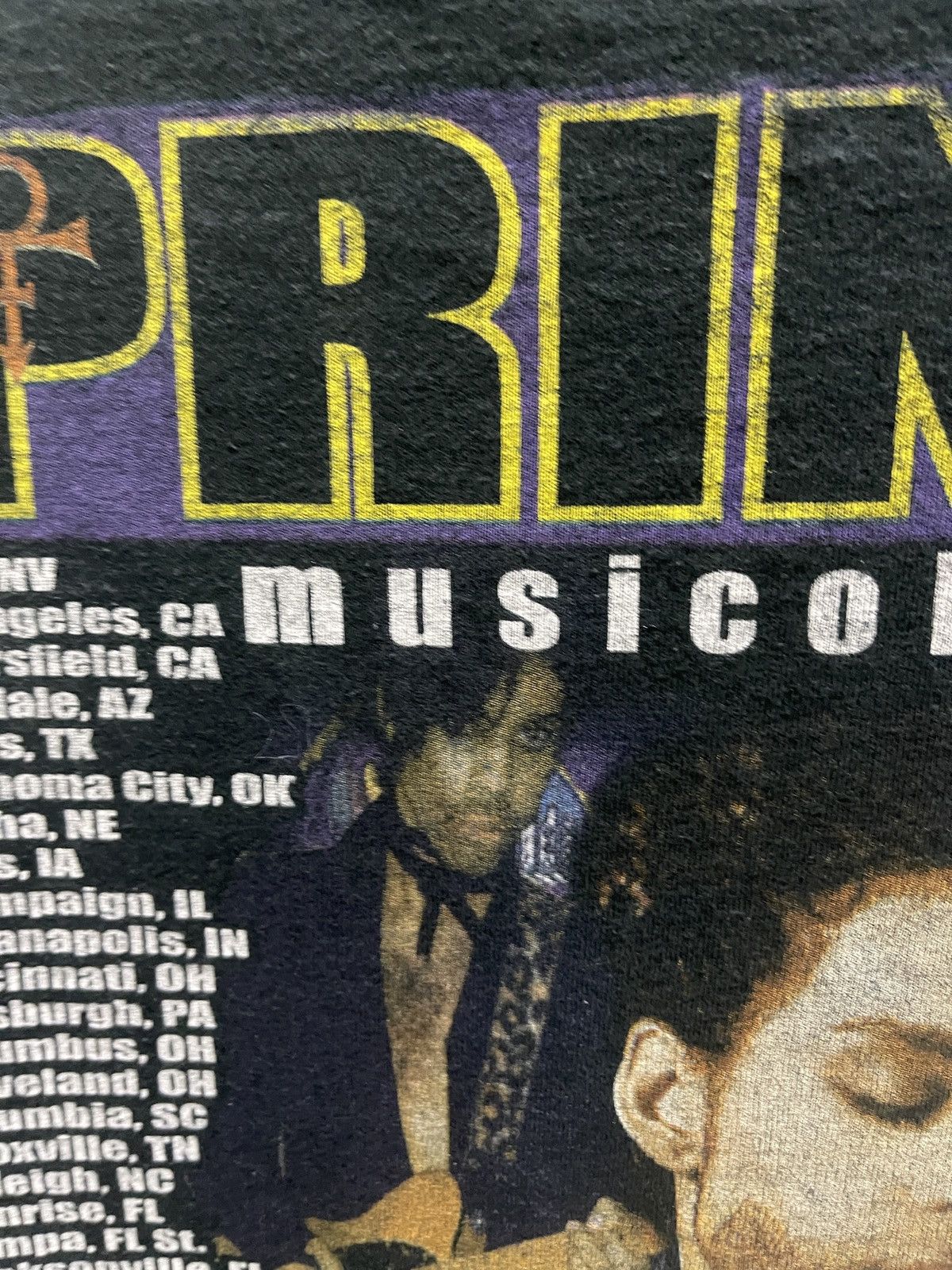 Vintage vintage Y2K prince musicology tour04 rare shirt Size US XL / EU 56 / 4 - 9 Thumbnail
