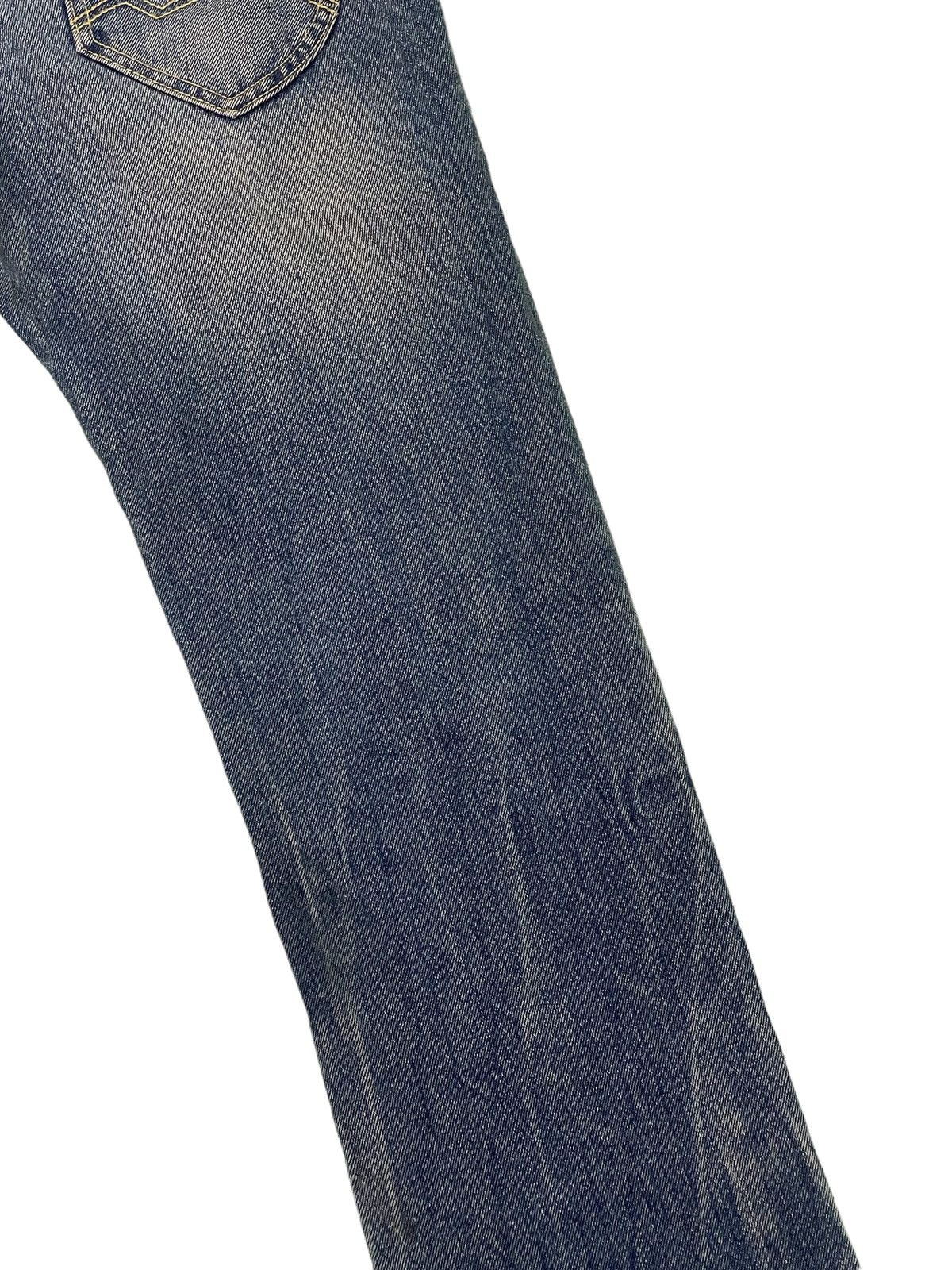 Japanese Brand Flare Jeans Male&Co Japan Boot Cut Low Rise Denim 2🟦6 Size US 30 / EU 46 - 17 Thumbnail