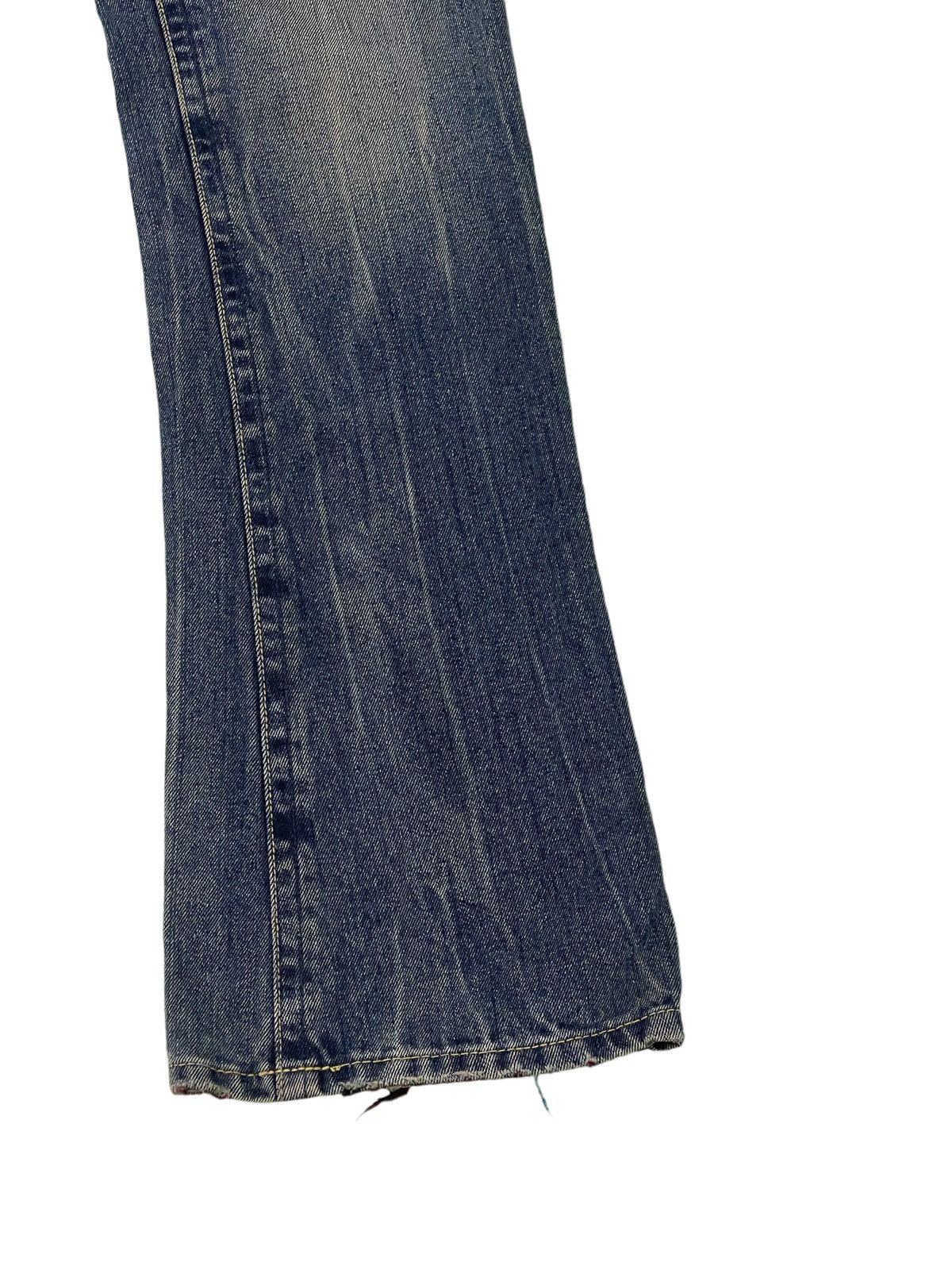 Japanese Brand Flare Jeans Male&Co Japan Boot Cut Low Rise Denim 2🟦6 Size US 30 / EU 46 - 4 Thumbnail