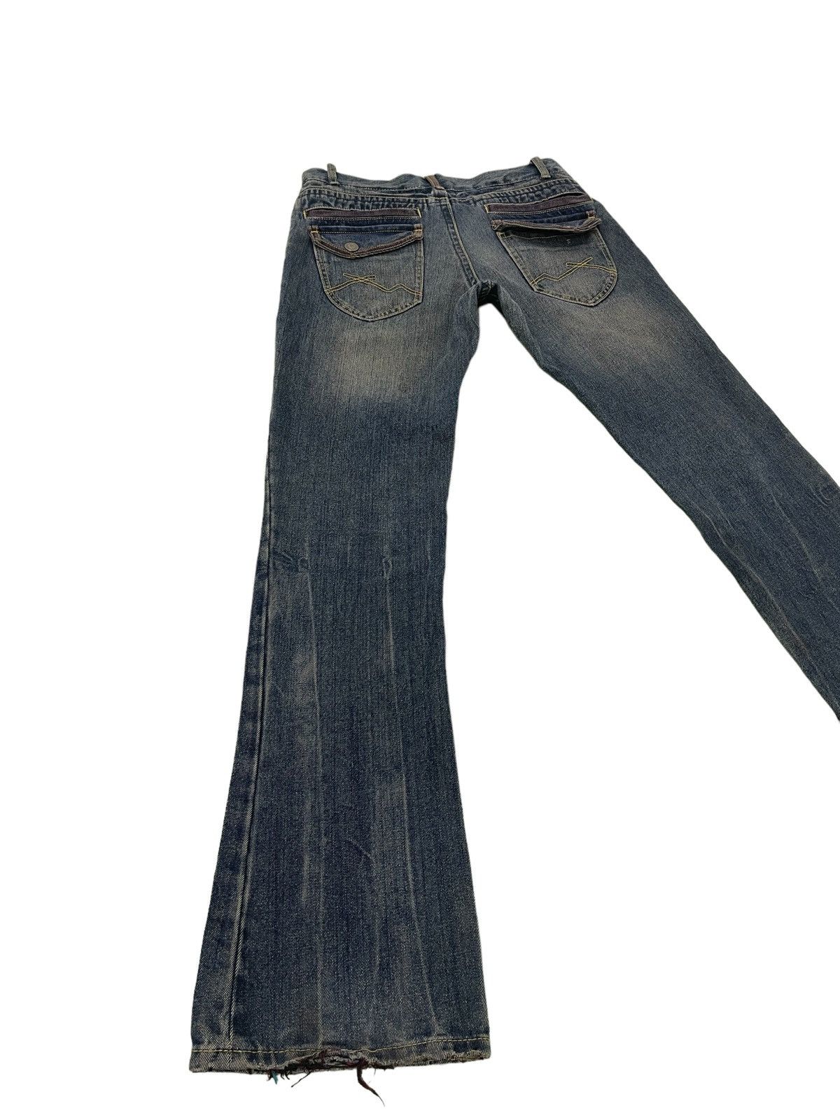 Japanese Brand Flare Jeans Male&Co Japan Boot Cut Low Rise Denim 2🟦6 Size US 30 / EU 46 - 12 Thumbnail