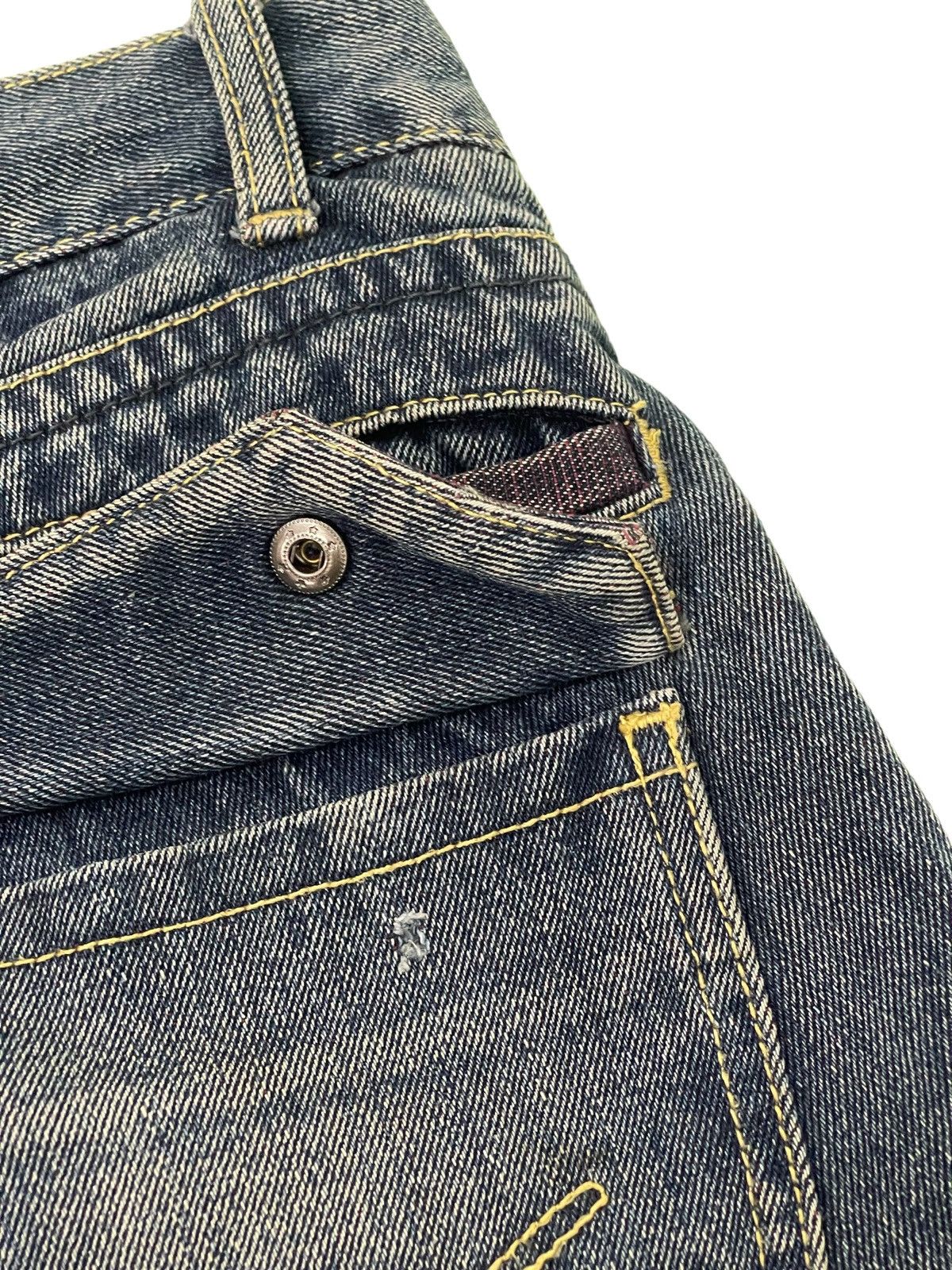 Japanese Brand Flare Jeans Male&Co Japan Boot Cut Low Rise Denim 2🟦6 Size US 30 / EU 46 - 20 Thumbnail