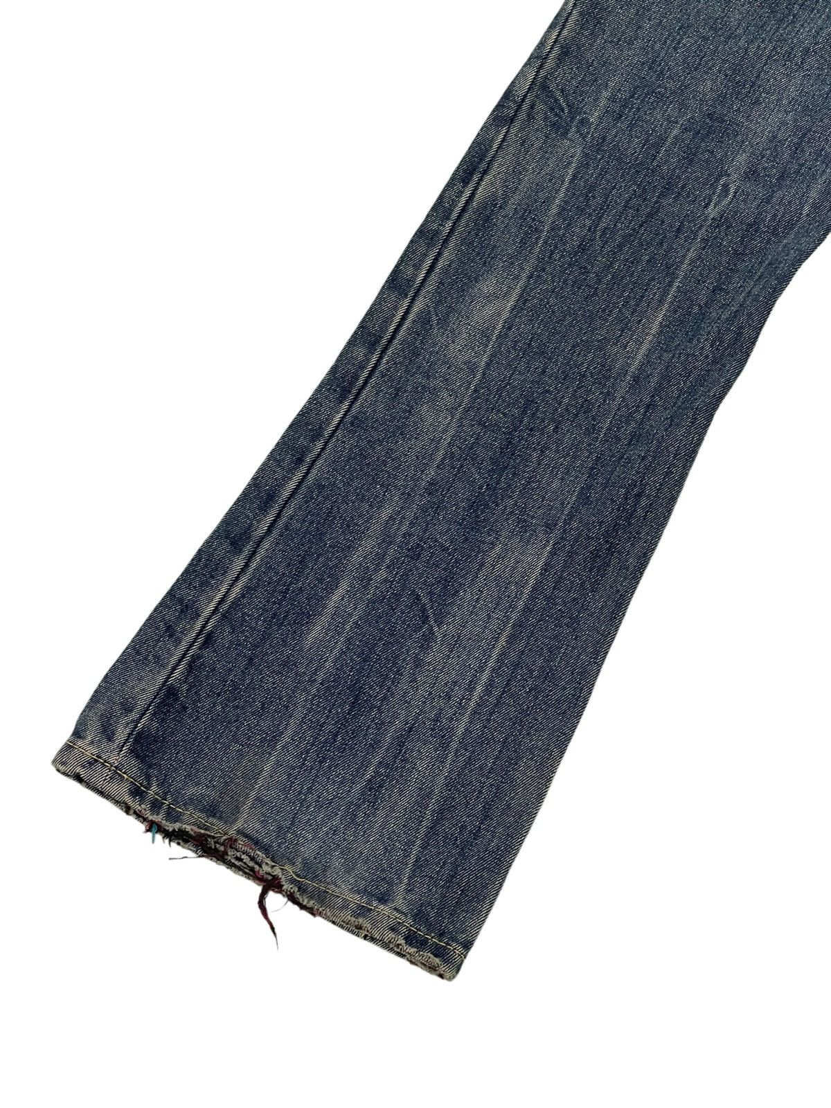 Japanese Brand Flare Jeans Male&Co Japan Boot Cut Low Rise Denim 2🟦6 Size US 30 / EU 46 - 15 Thumbnail